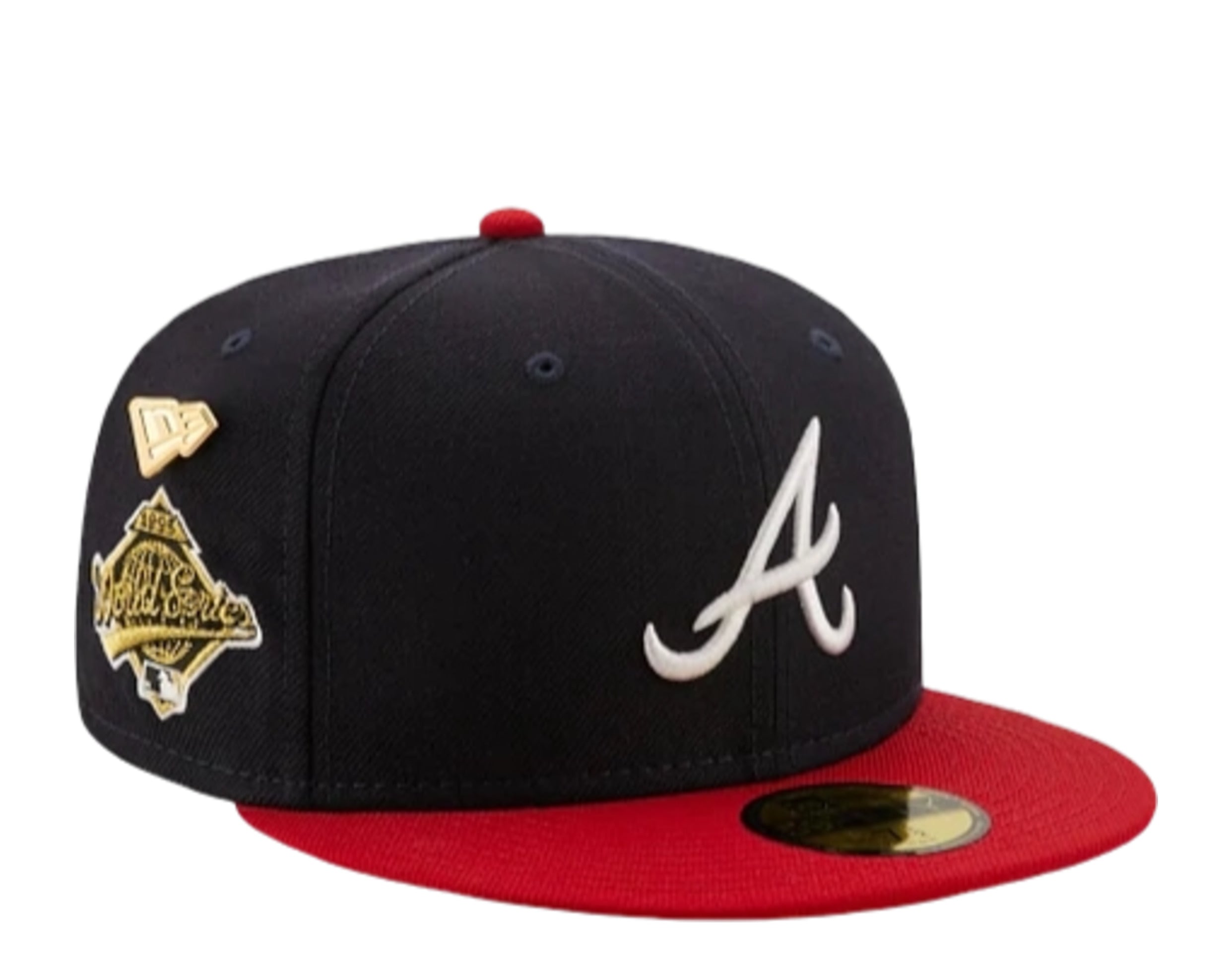 New Era 59Fifty MLB Atlanta Braves 1995 Logo History Fitted Hat