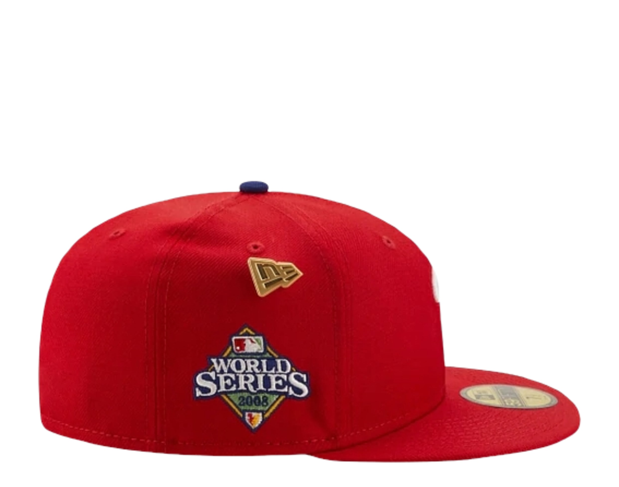 New Era 59Fifty MLB Philadelphia Phillies 2008 Logo History Fitted Hat