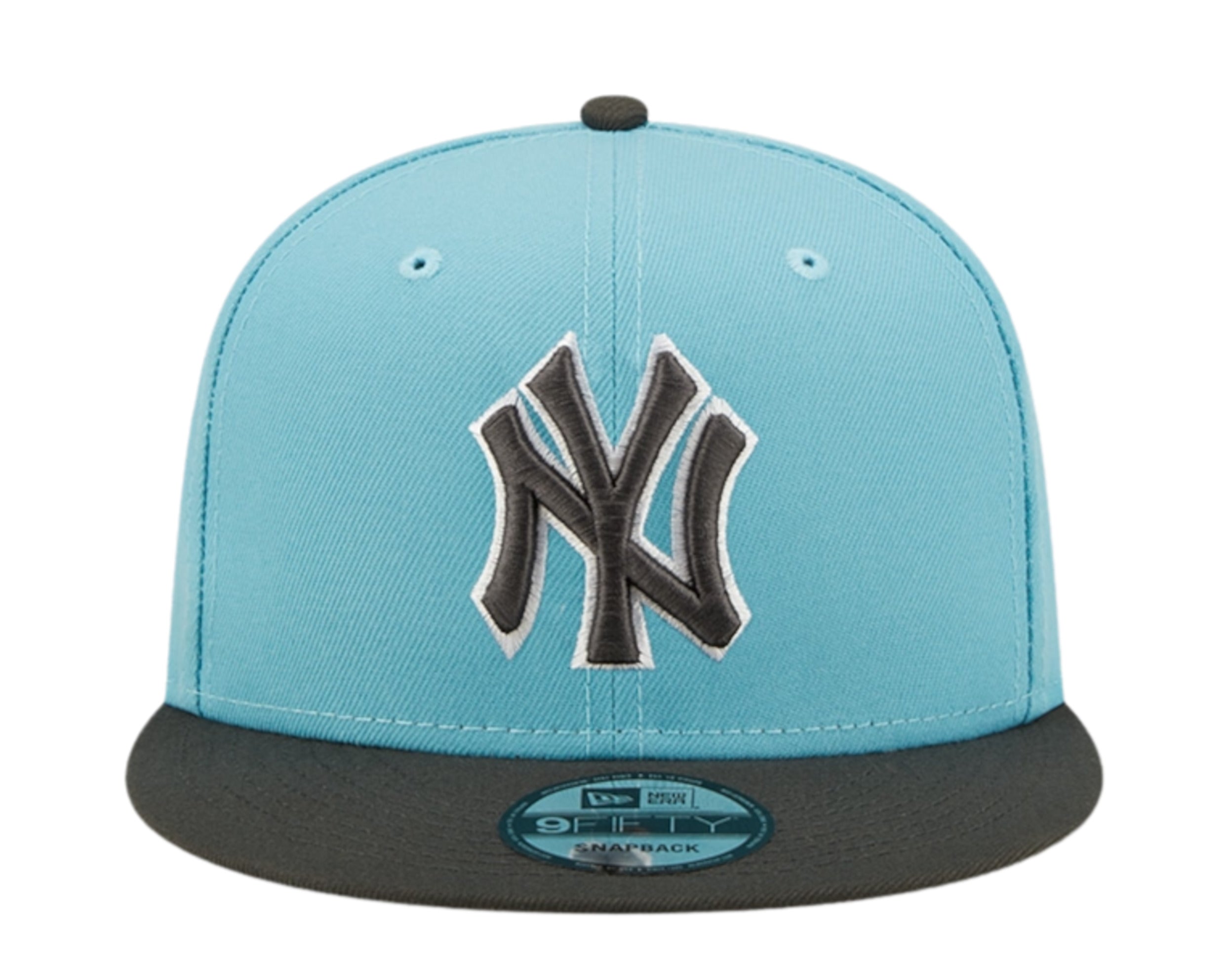 Off White Tonal New York Yankees Gray Bottom New Era 9FIFTY Snapback