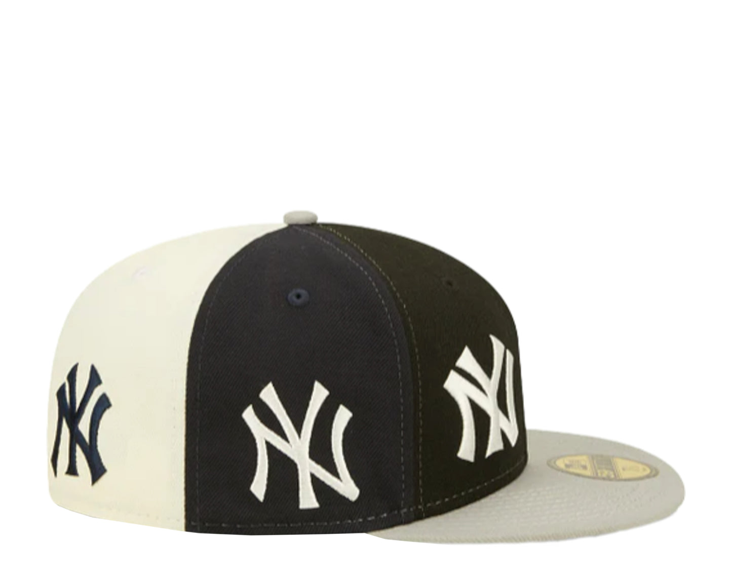 New Era 59Fifty MLB New York Yankees Logo Pinwheel Fitted Hat