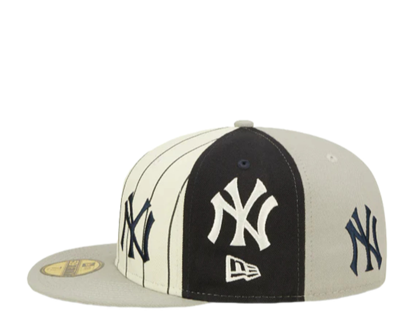 New Era 59Fifty MLB New York Yankees Logo Pinwheel Fitted Hat