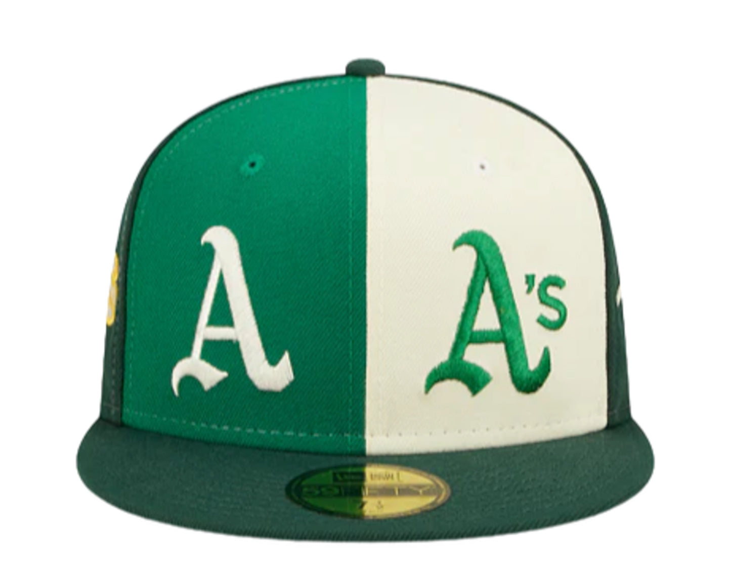  New Era Oakland Athletics 59FIFTY Cooperstown Logo Pinwheel Fitted  Cap, Hat (7 1/2) Multi : Sports & Outdoors