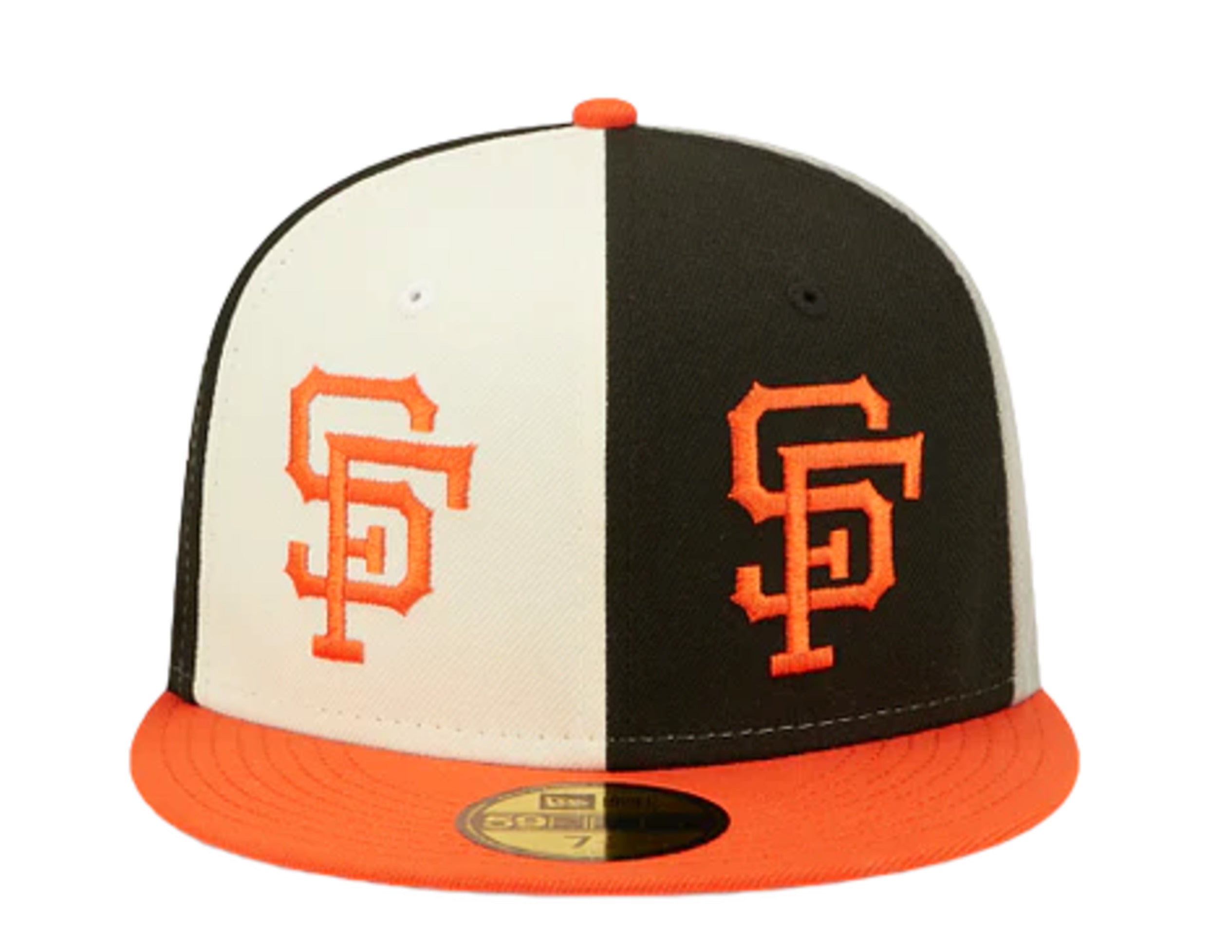 New Era 59Fifty MLB San Francisco Giants Logo Pinwheel Fitted Hat