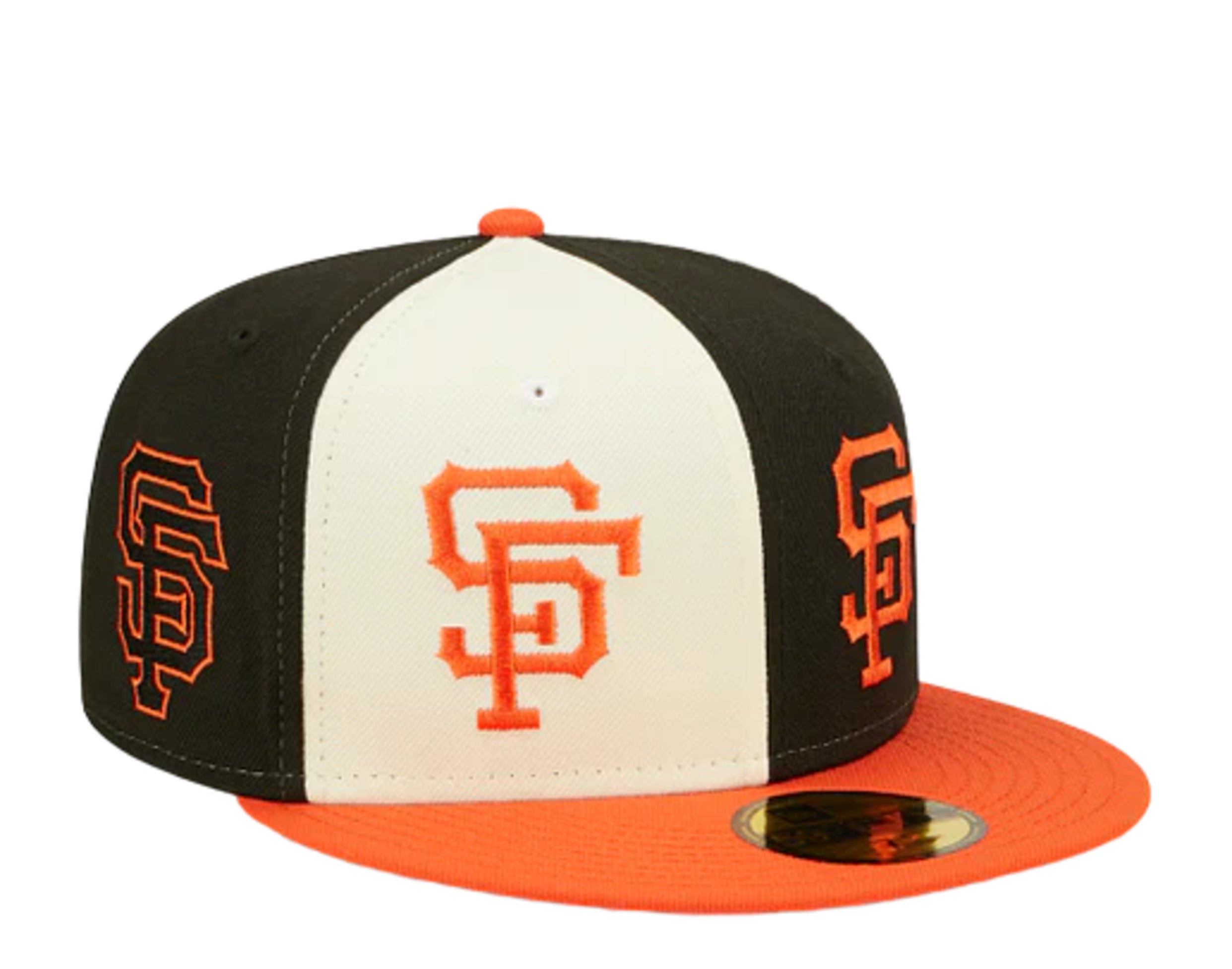 Men's New Era Black San Francisco Giants Team Logo 59FIFTY Fitted Hat