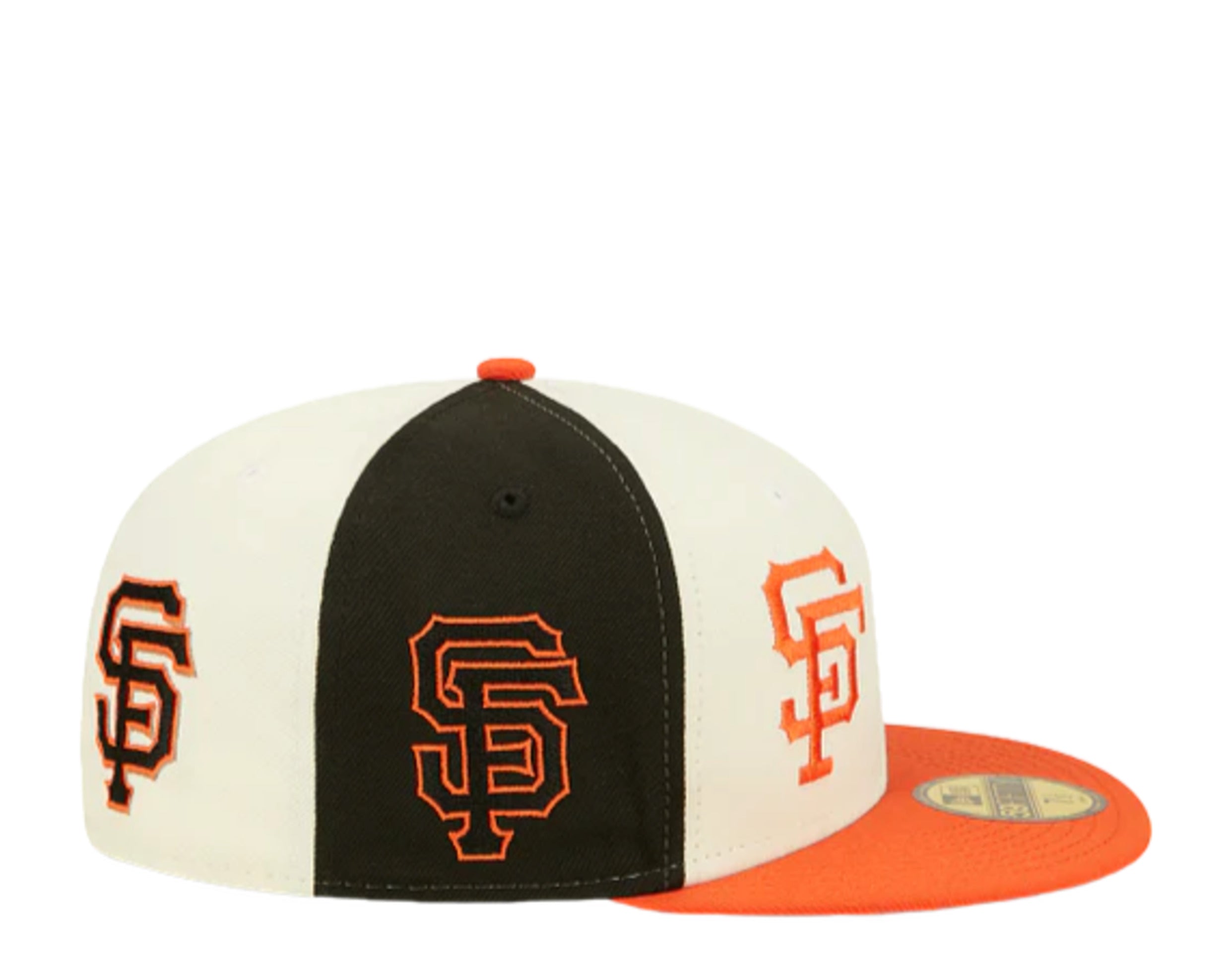 New Era 59Fifty MLB San Francisco Giants Logo Pinwheel Fitted Hat