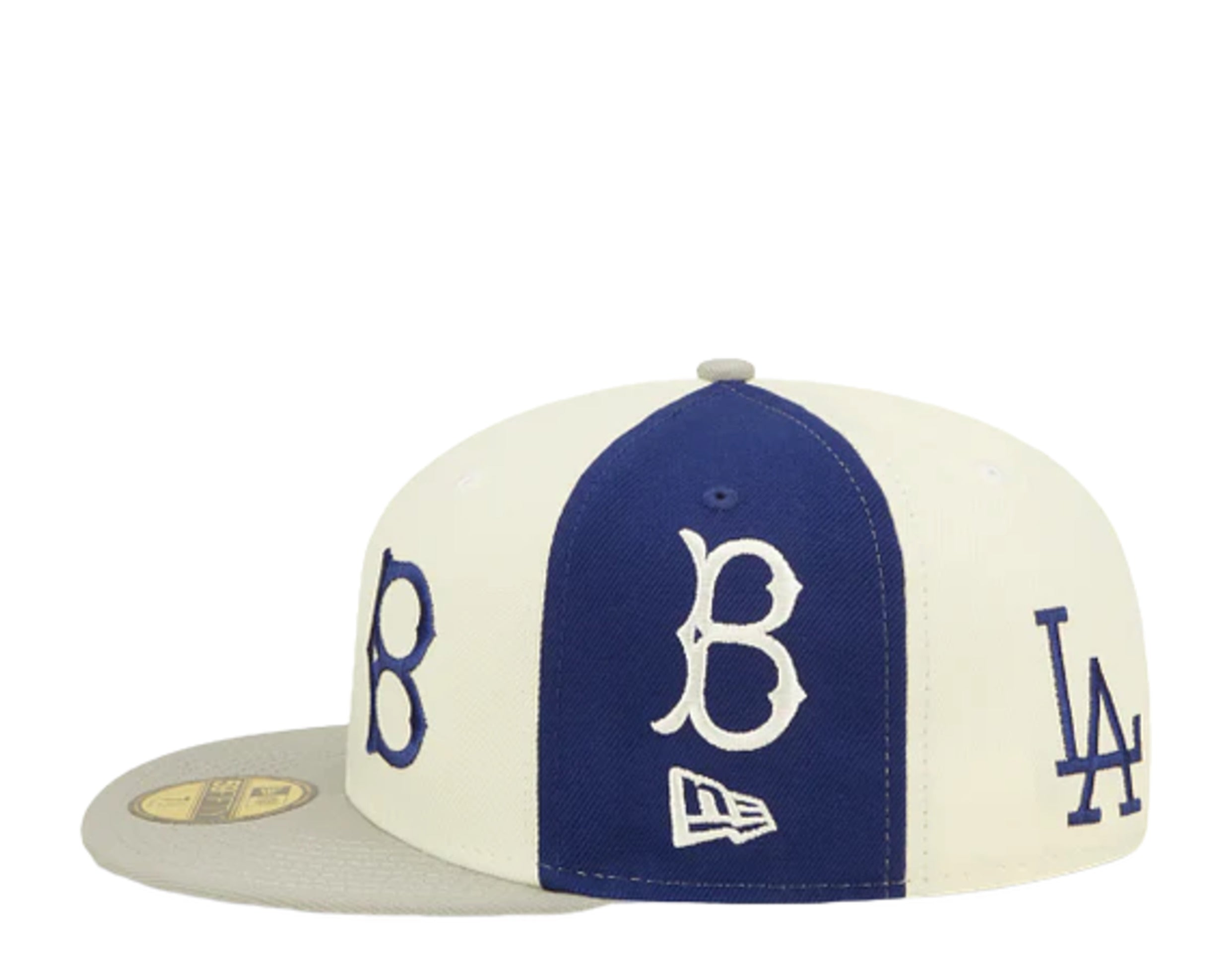 New Era 59Fifty MLB Los Angeles Dodgers Logo Pinwheel Fitted Hat