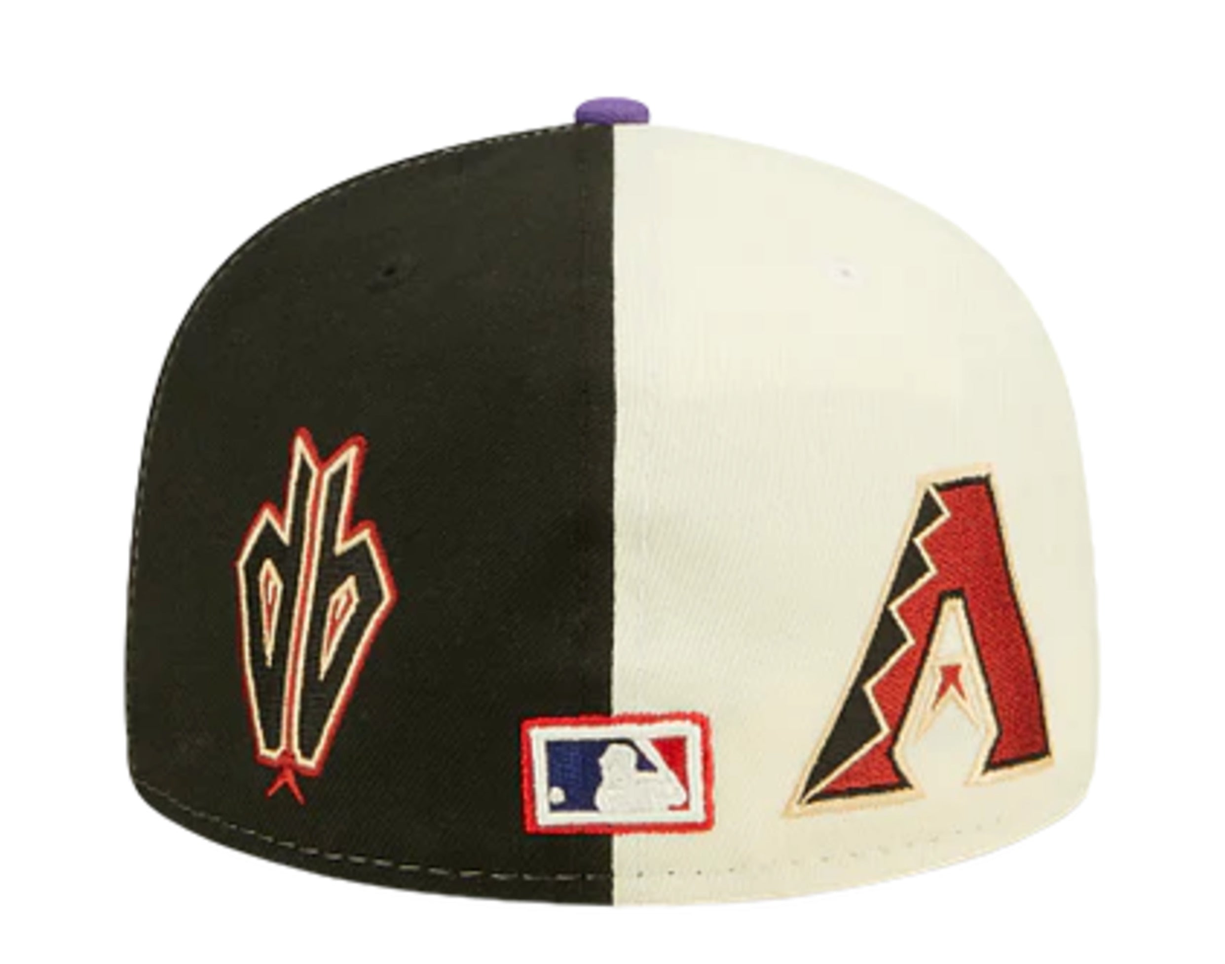 New Era 59Fifty MLB Arizona Diamondbacks Logo Pinwheel Fitted Hat