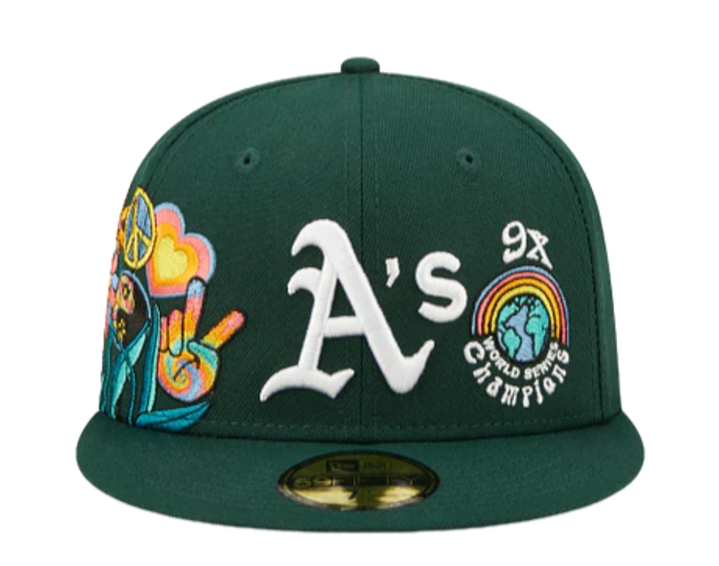 New Era 59Fifty MLB Oakland Athletics Groovy Fitted Hat