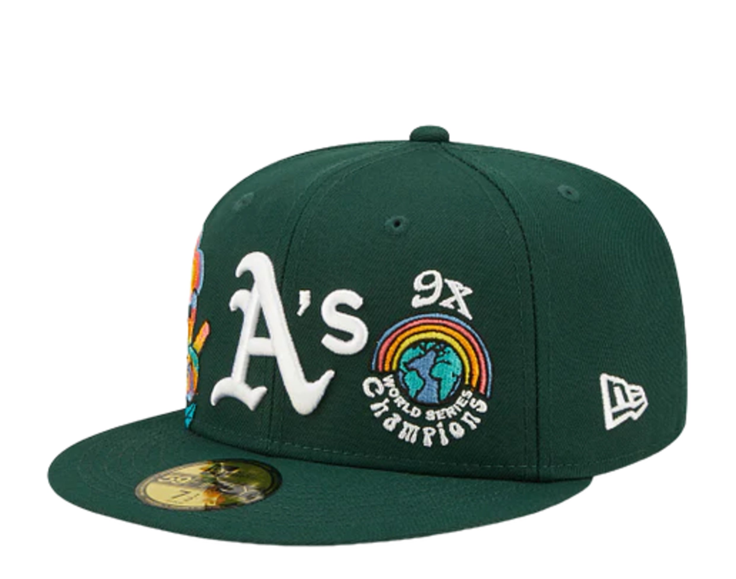 New Era 59Fifty MLB Oakland Athletics Groovy Fitted Hat