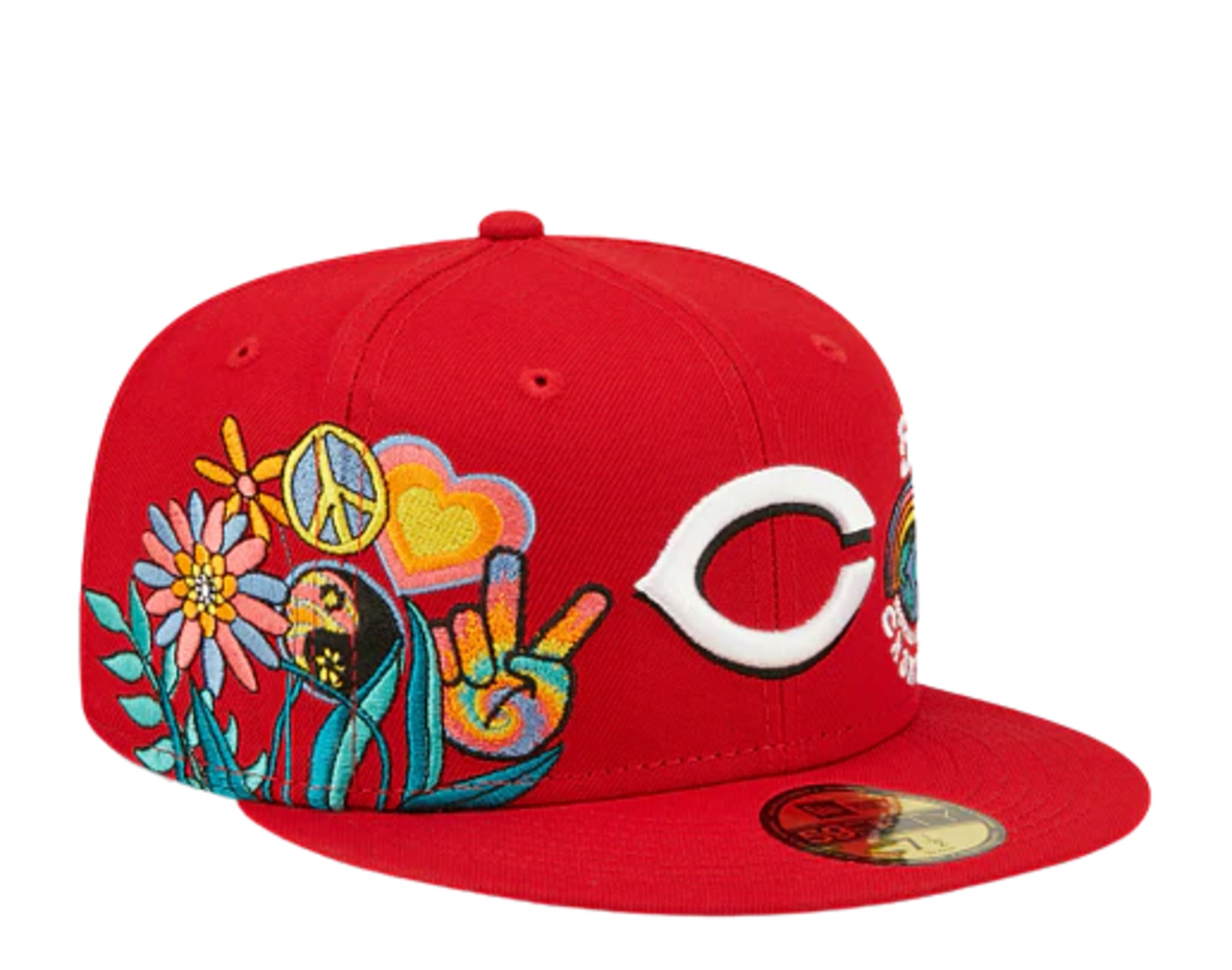 New Era 59Fifty MLB Cincinnati Reds Groovy Fitted Hat