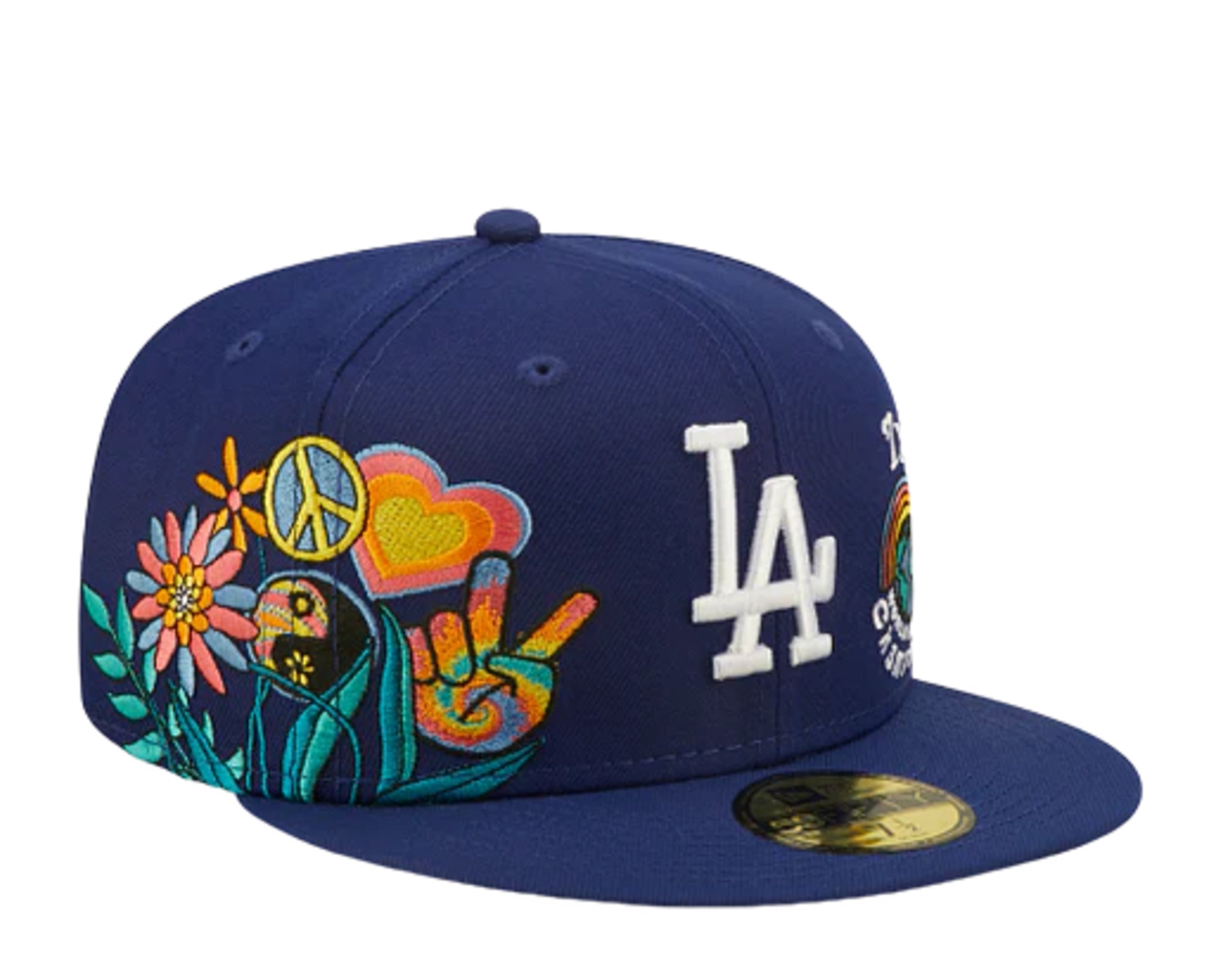 New Era 59Fifty MLB Los Angeles Dodgers Groovy Fitted Hat