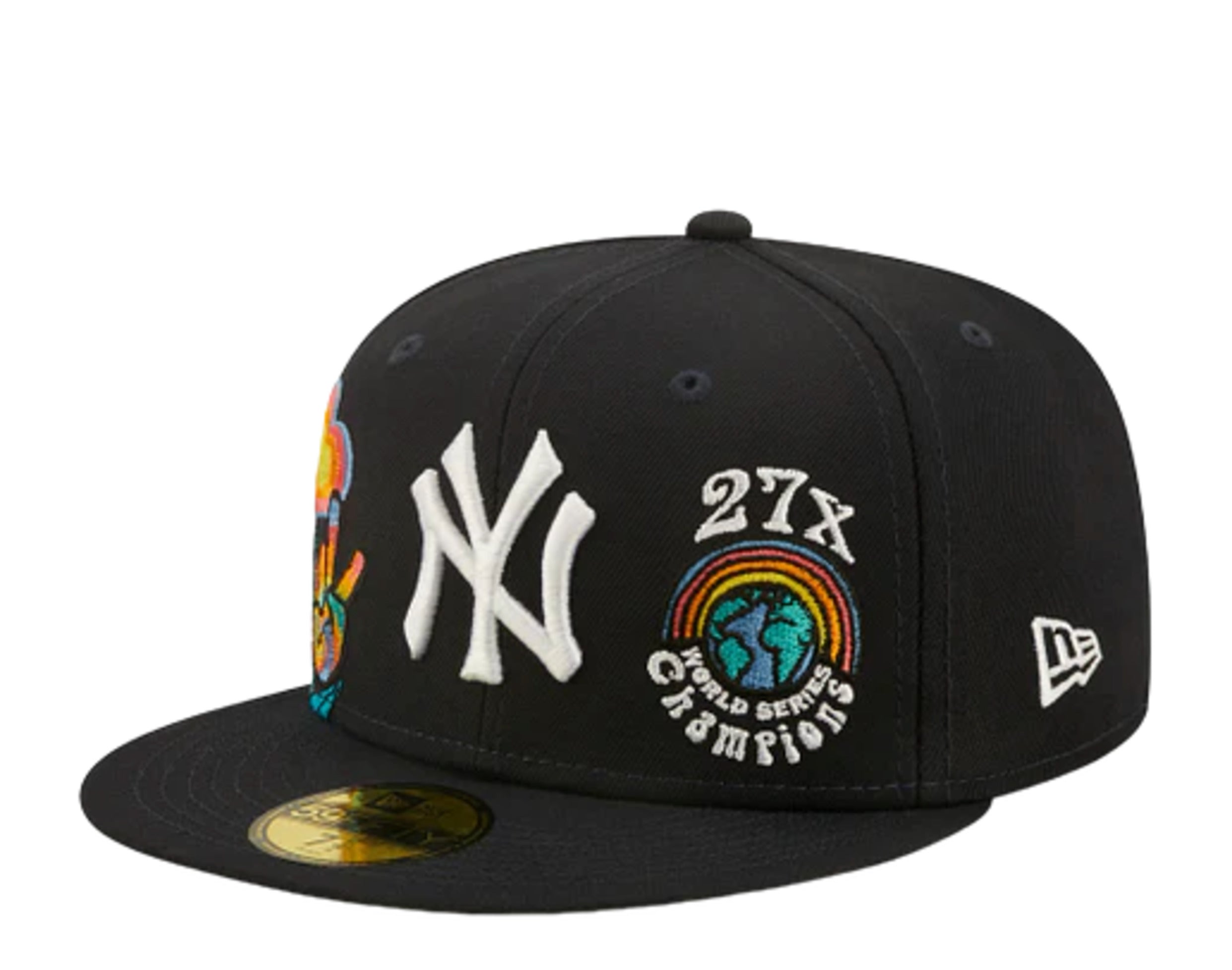 MLB New York Yankees World Series Multi Patch 59Fifty Cap - New Era