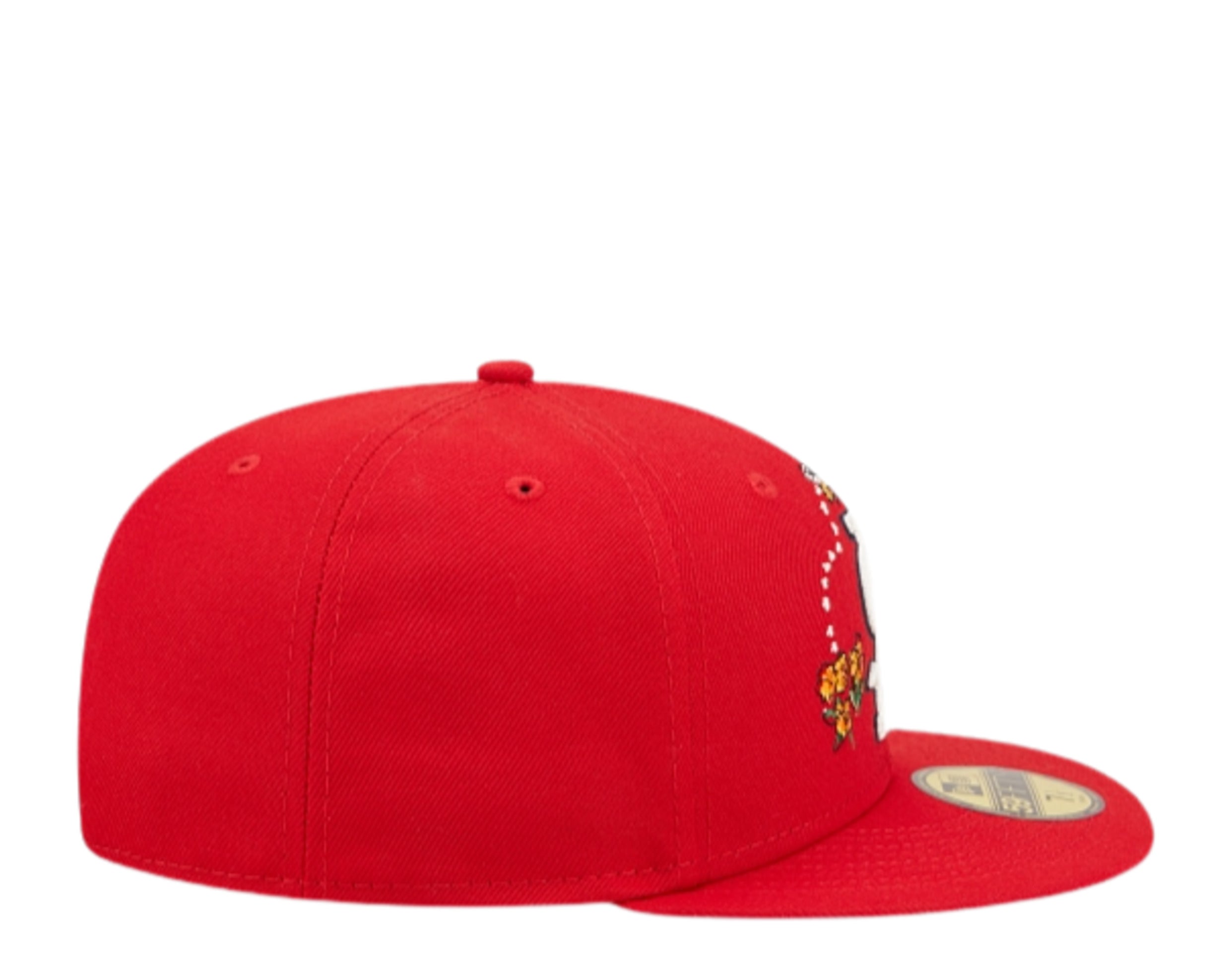 New Era 59Fifty MLB St. Louis Cardinals Watercolor Floral Fitted Hat