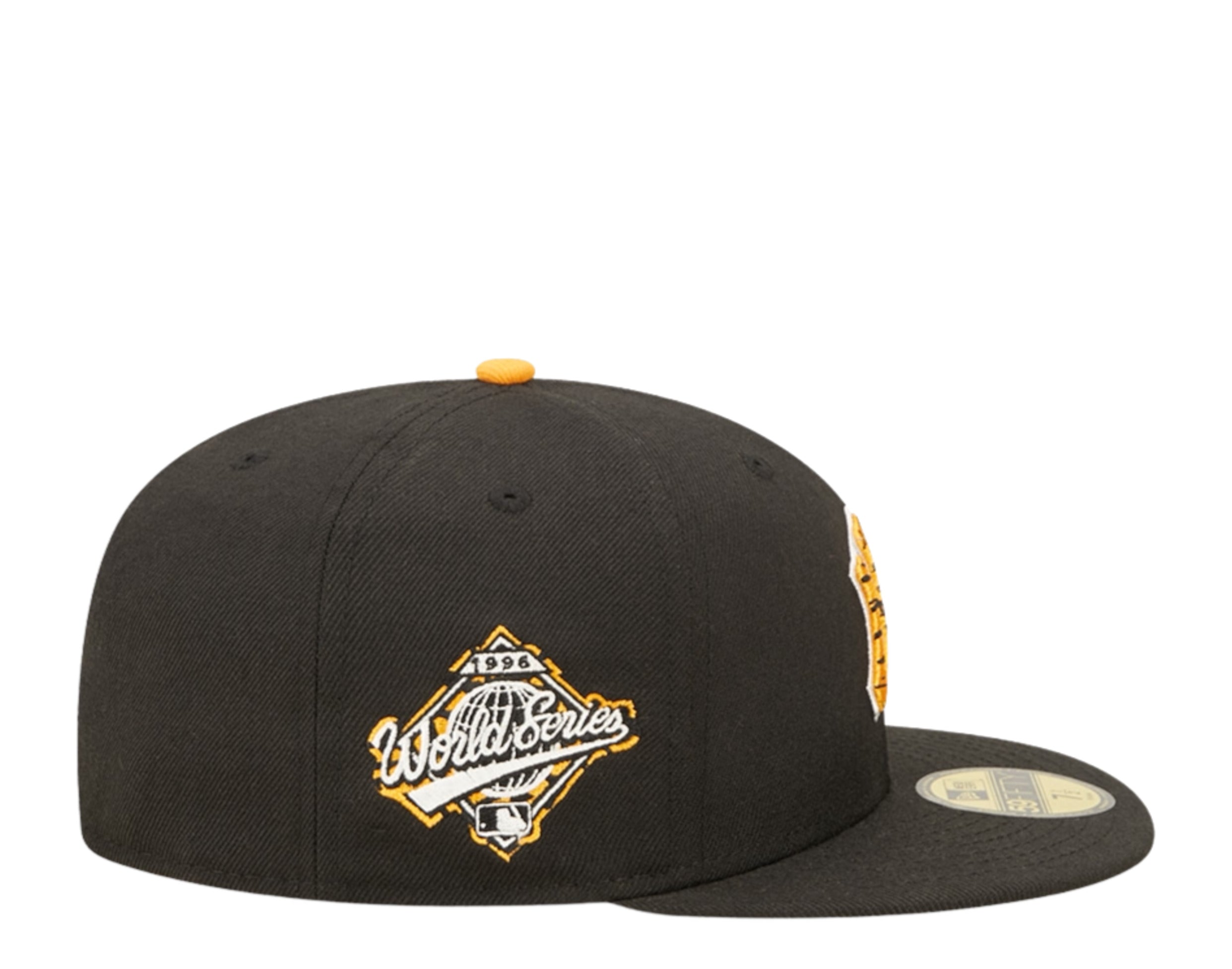 New York Yankees New Era 1996 World Series Metallic Gold