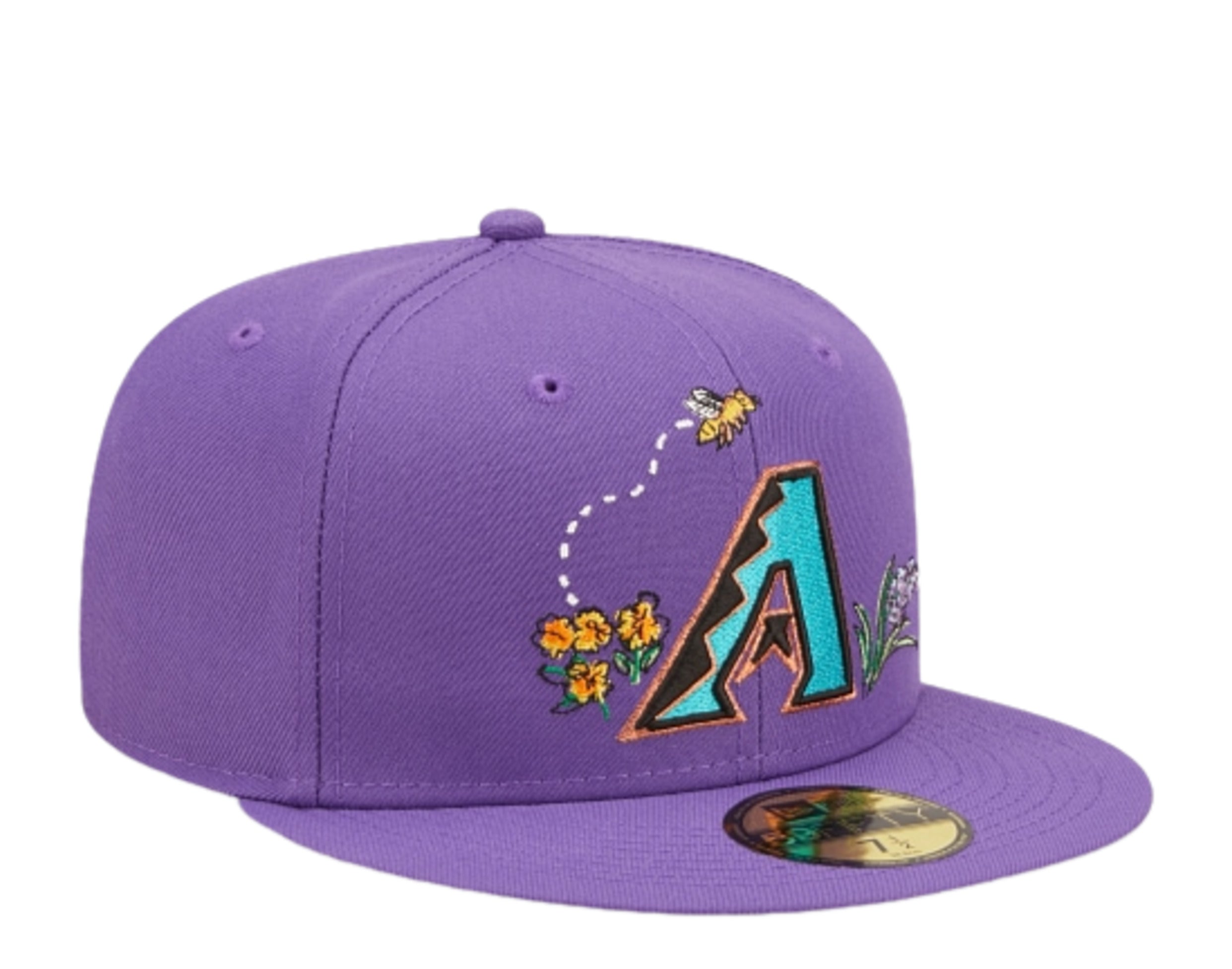 New Era 59Fifty MLB Arizona Diamondbacks Watercolor Floral Fitted Hat