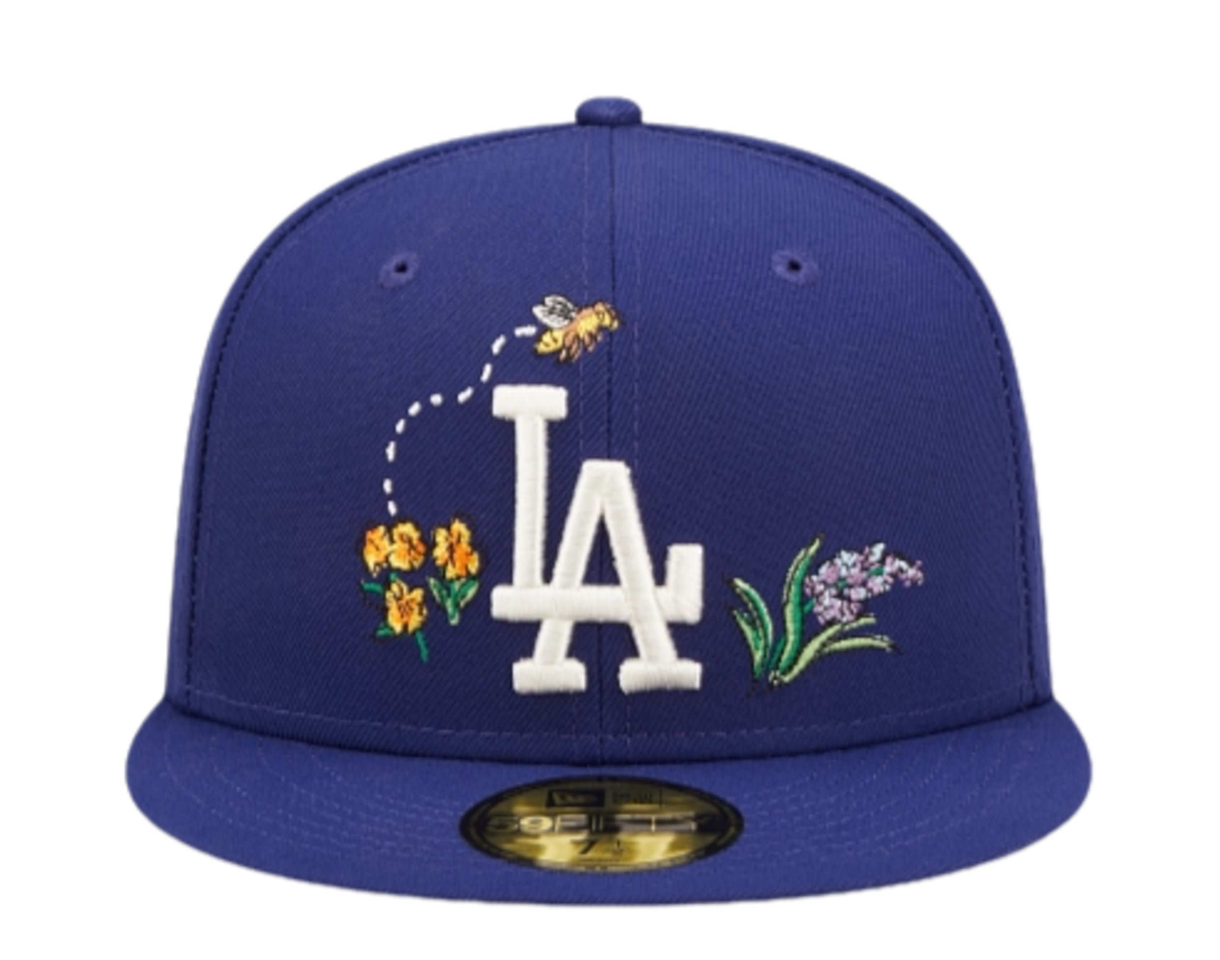 New Era 59Fifty MLB Los Angeles Dodgers Watercolor Floral Fitted Hat