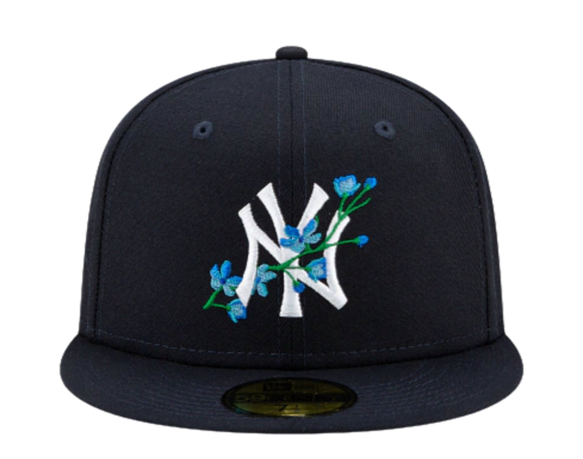 New Era 59FIFTY MLB New York Yankees Side Patch Bloom Fitted Hat