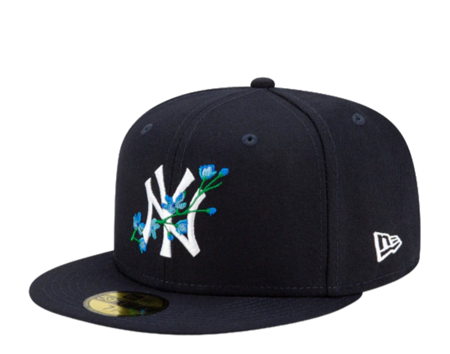 Shop New Era 59Fifty Yankees Side Patch Bloom Fitted Hat 60288357