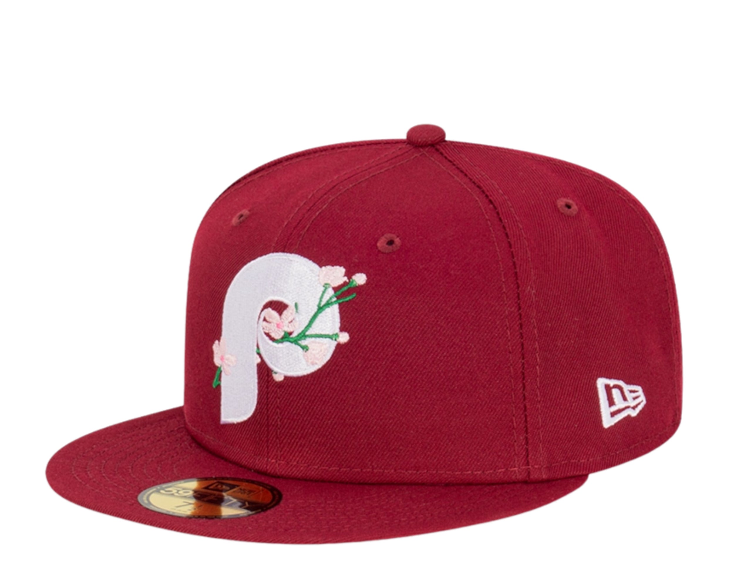 New Era 59Fifty MLB Philadelphia Phillies Side Patch Bloom Fitted Hat