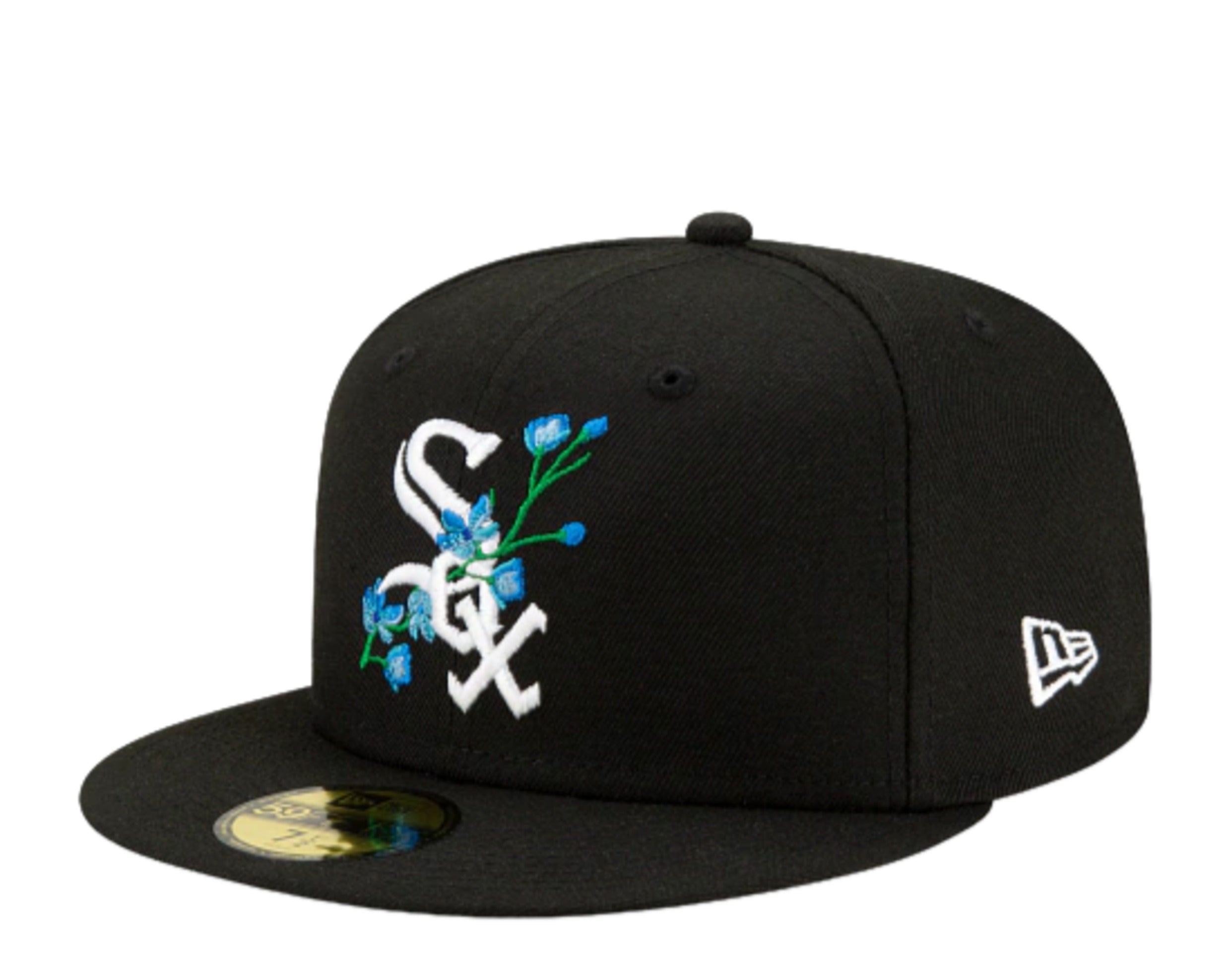 New Era 59FIFTY MLB Chicago White Sox Side Patch Bloom Fitted Hat