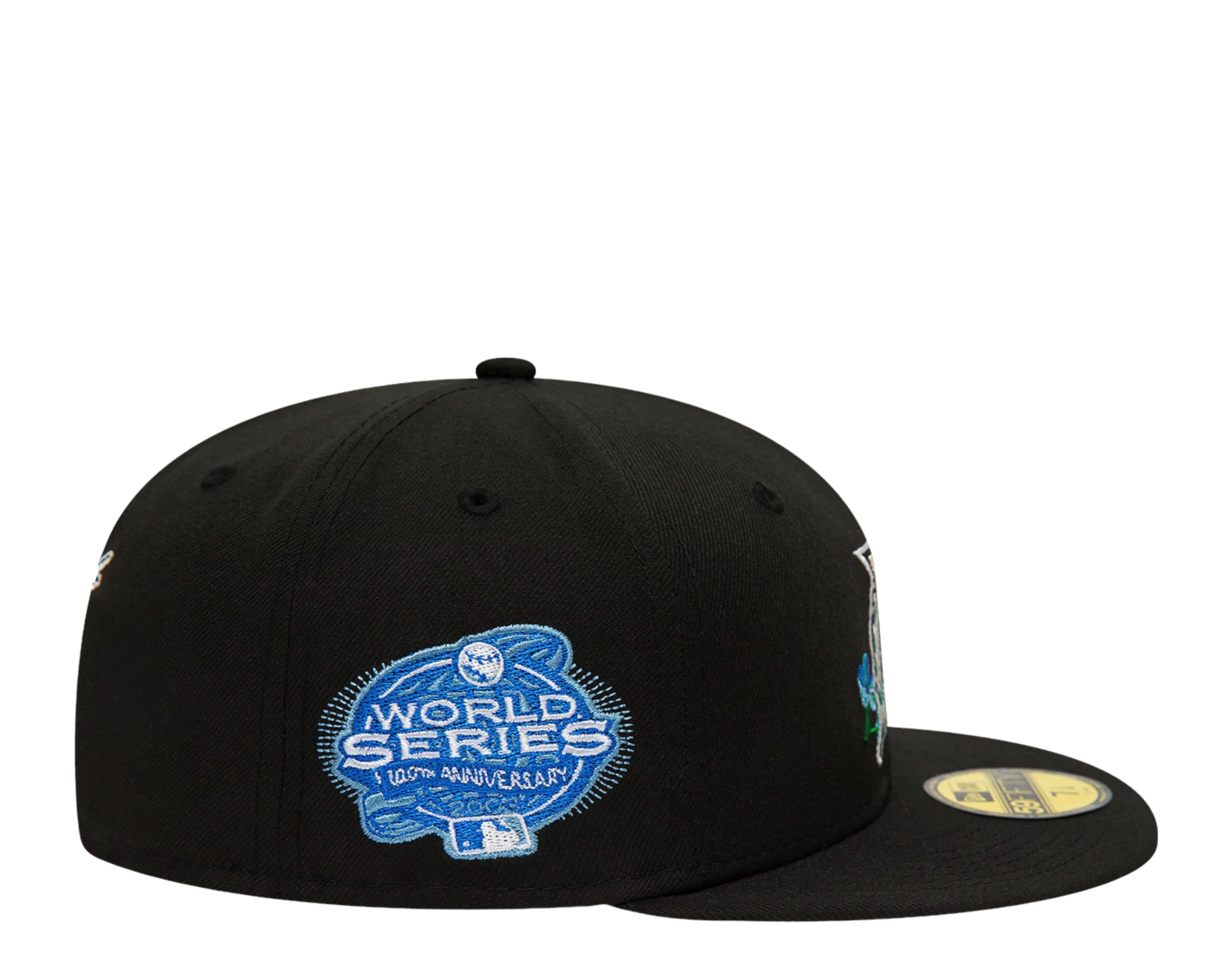 New Era 59Fifty MLB Florida Marlins Side Patch Bloom Fitted Hat