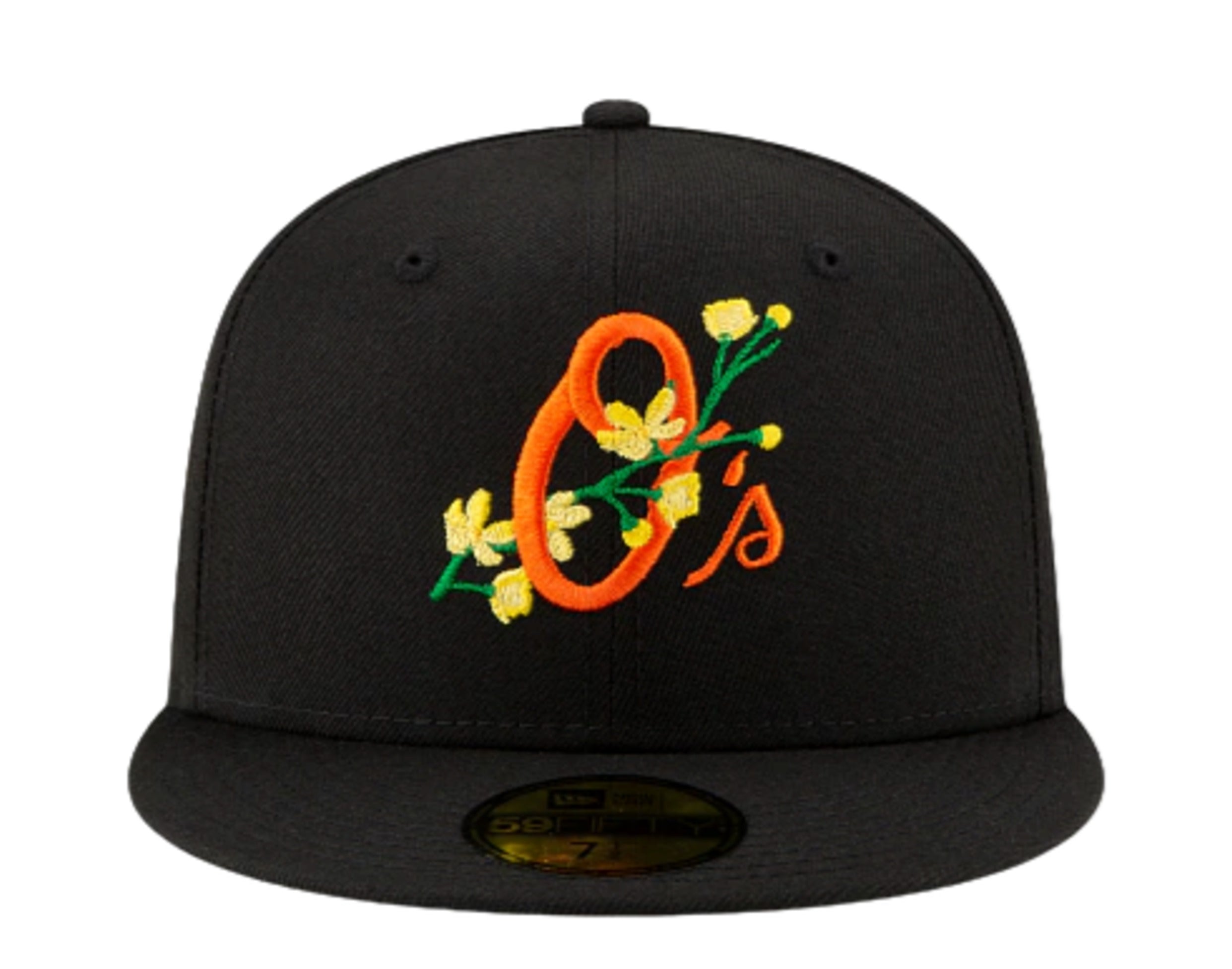 New Era Baltimore Orioles Side Patch Bloom 59fifty Fitted Cap