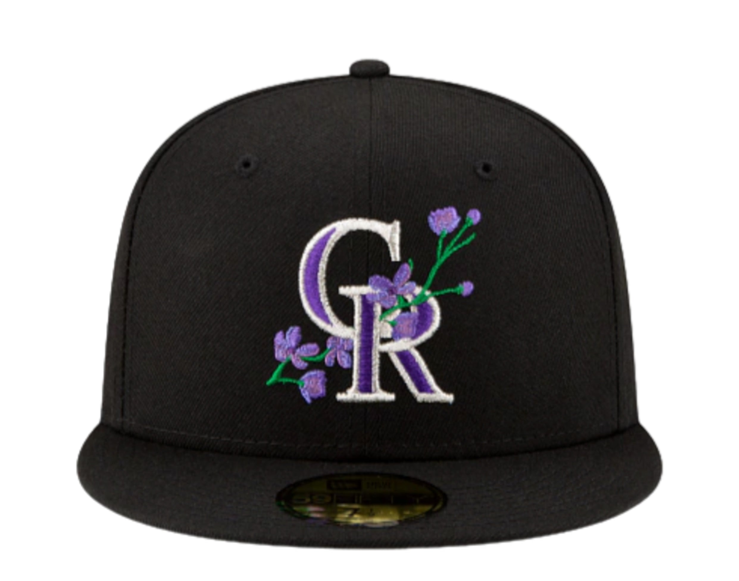 New Era 59Fifty MLB Colorado Rockies Side Patch Bloom Fitted Hat