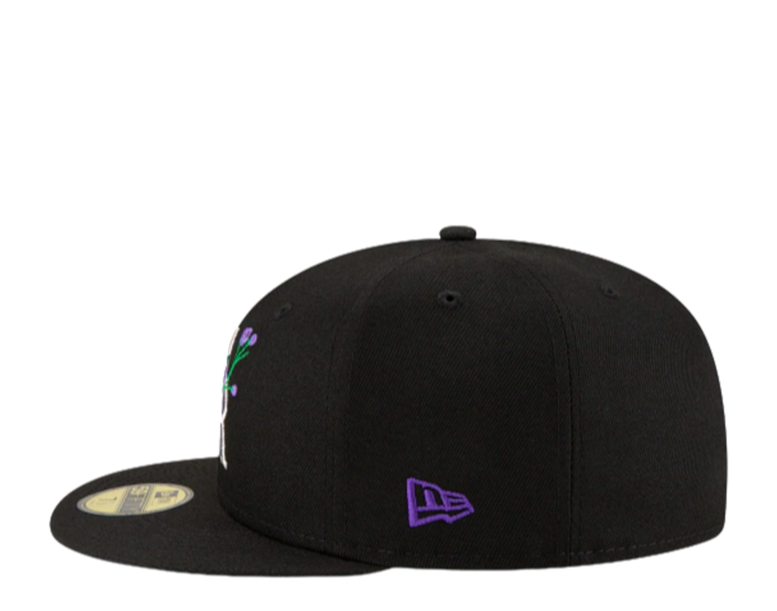 New Era 59Fifty MLB Colorado Rockies Side Patch Bloom Fitted Hat