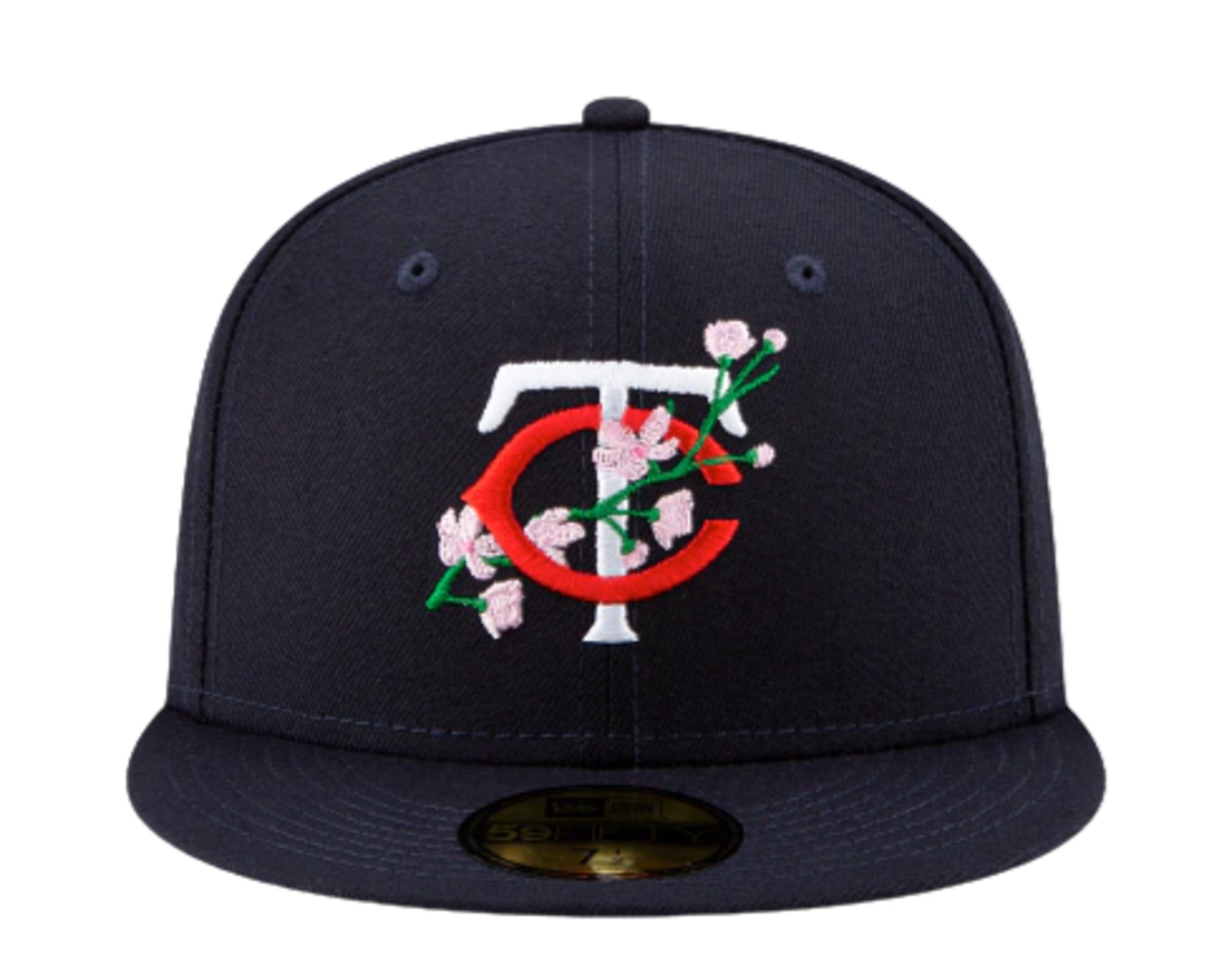 New Era 59Fifty MLB Minnesota Twins Side Patch Bloom Fitted Hat