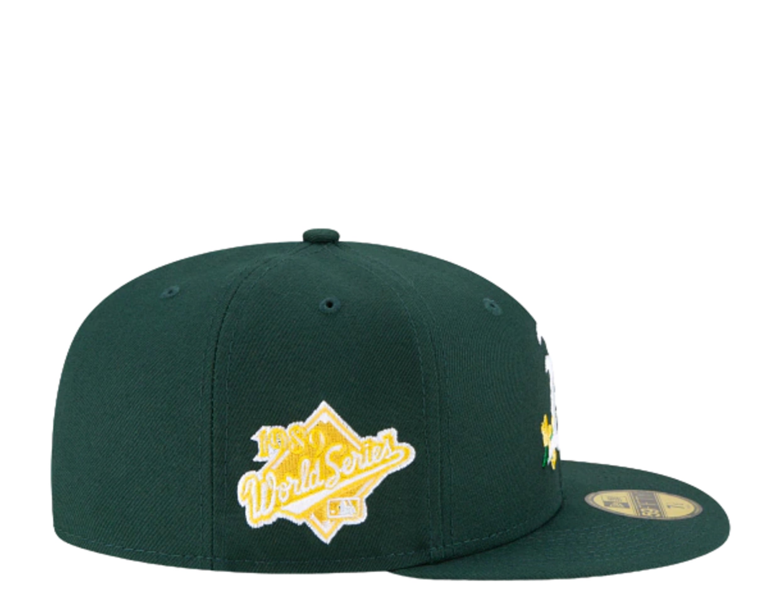 New Era 59Fifty MLB Oakland Athletics Side Patch Bloom Fitted Hat