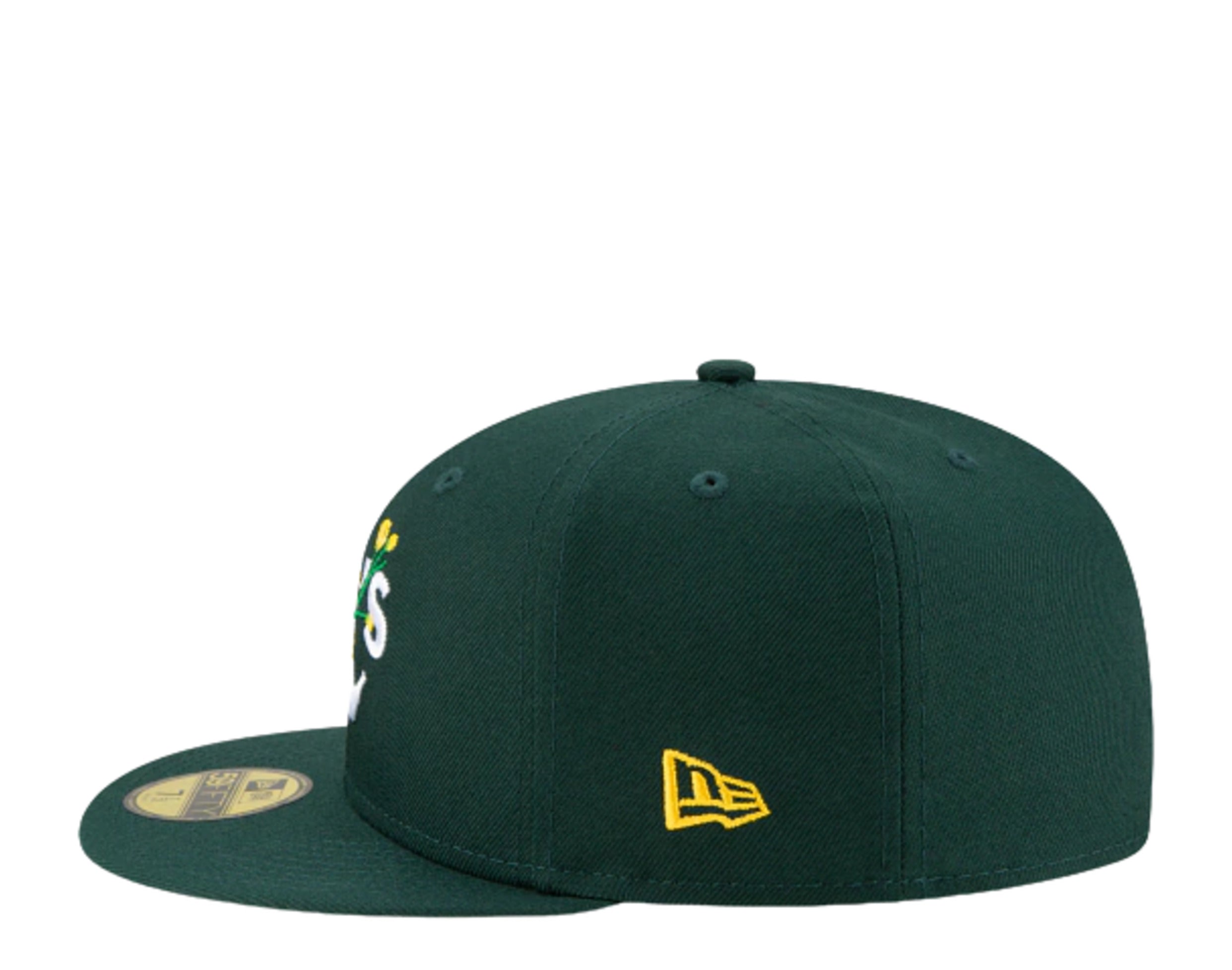 Oakland Athletics WORLD SERIES SIDE PATCH Fitted Hat