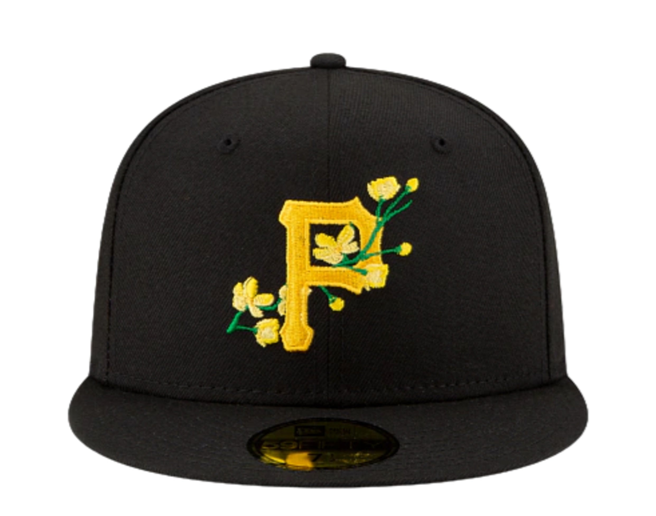New Era Mlb  Pittsburgh Pirates Side Patch Bloom Black 59Fifty
