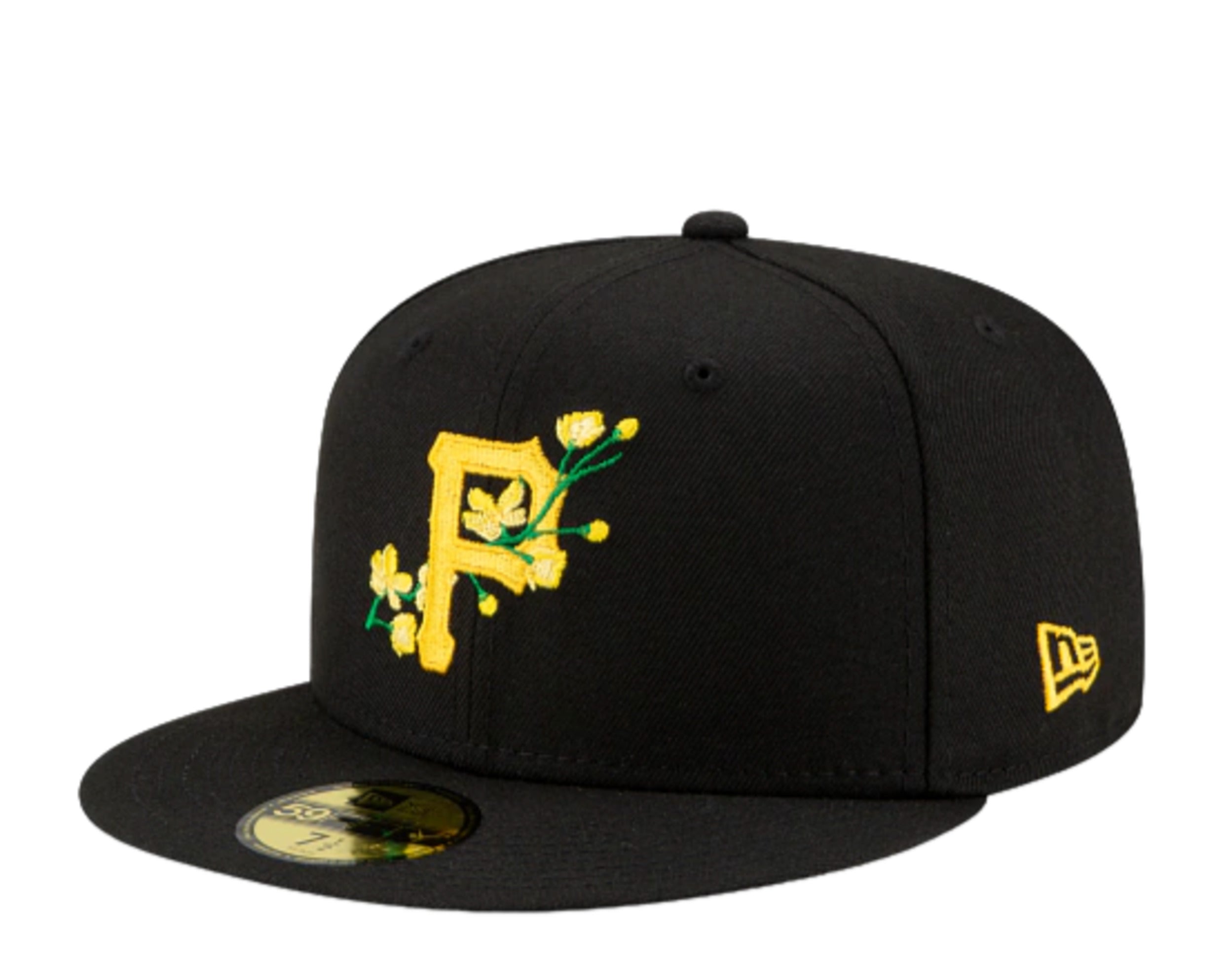 New Era 59Fifty MLB Pittsburgh Pirates Side Patch Bloom Fitted Hat