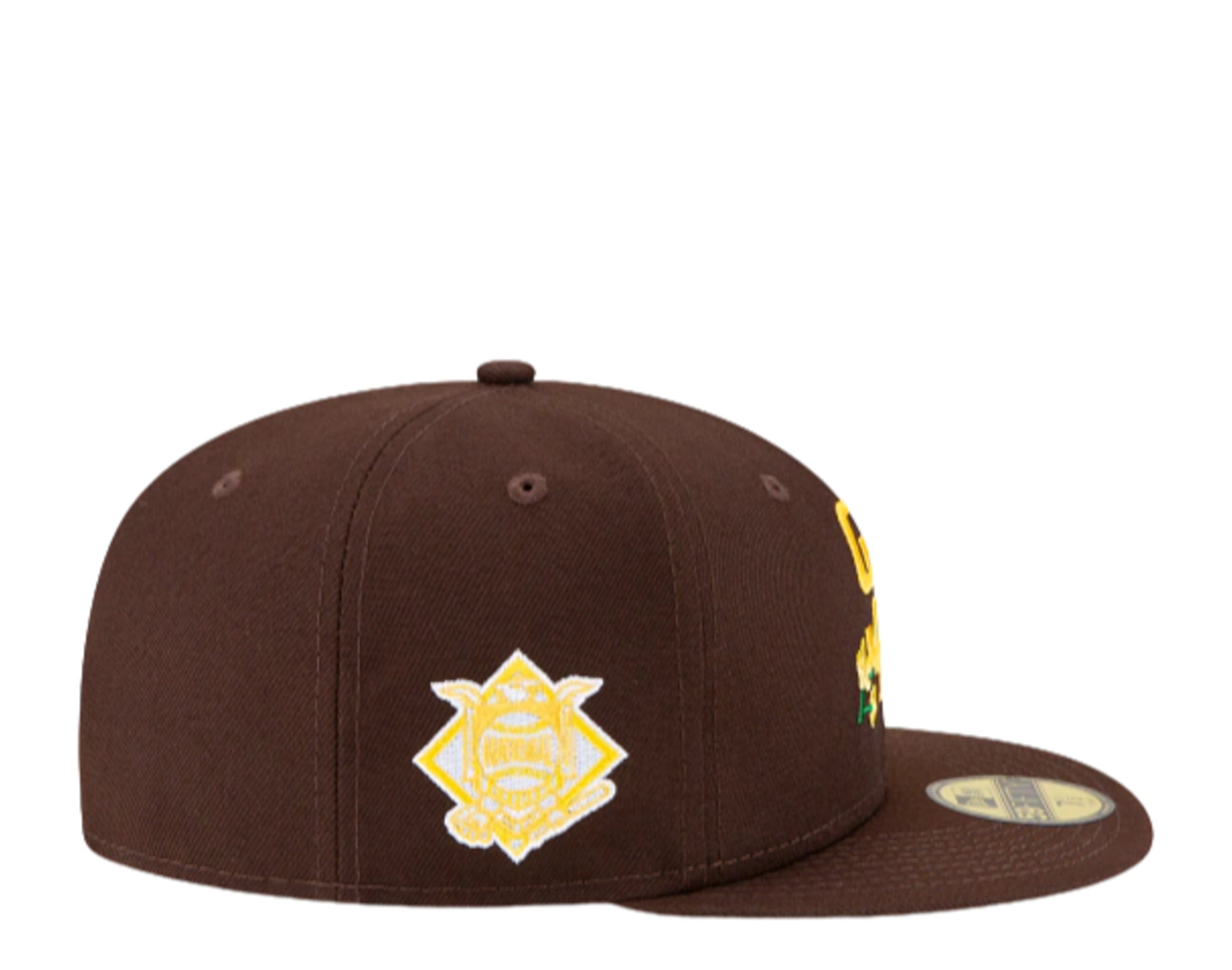 New Era 59Fifty MLB San Diego Padres Side Patch Bloom Fitted Hat