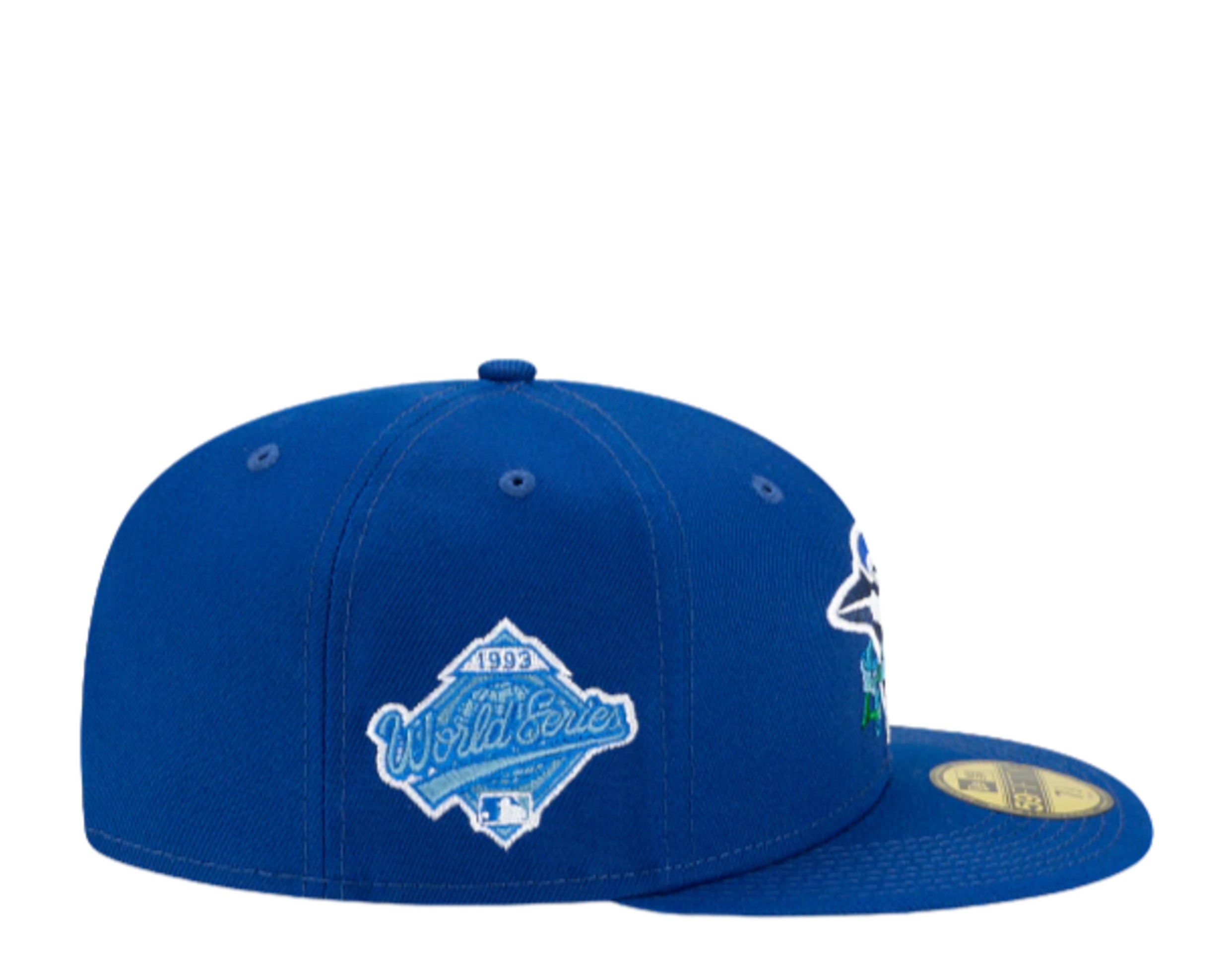 Toronto Blue Jays COOP LOGO BLOOM SIDE-PATCH Royal-Sky Fitted Hat