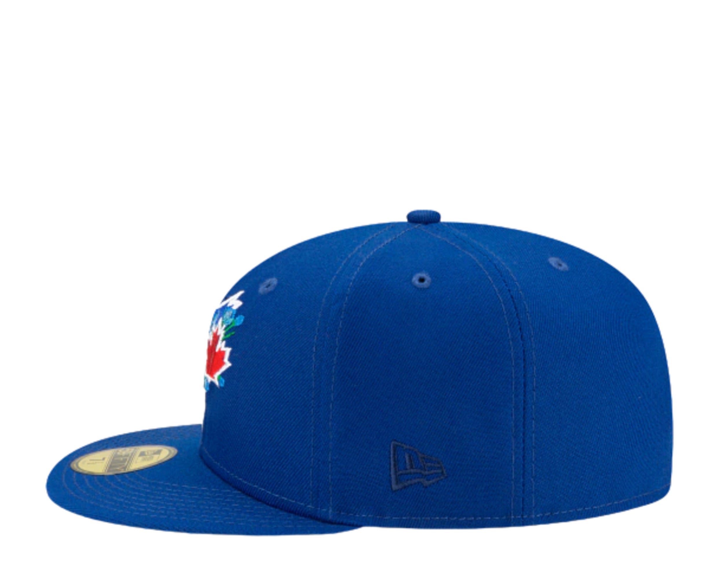 New Era 59Fifty MLB Toronto Blue Jays Side Patch Bloom Fitted Hat