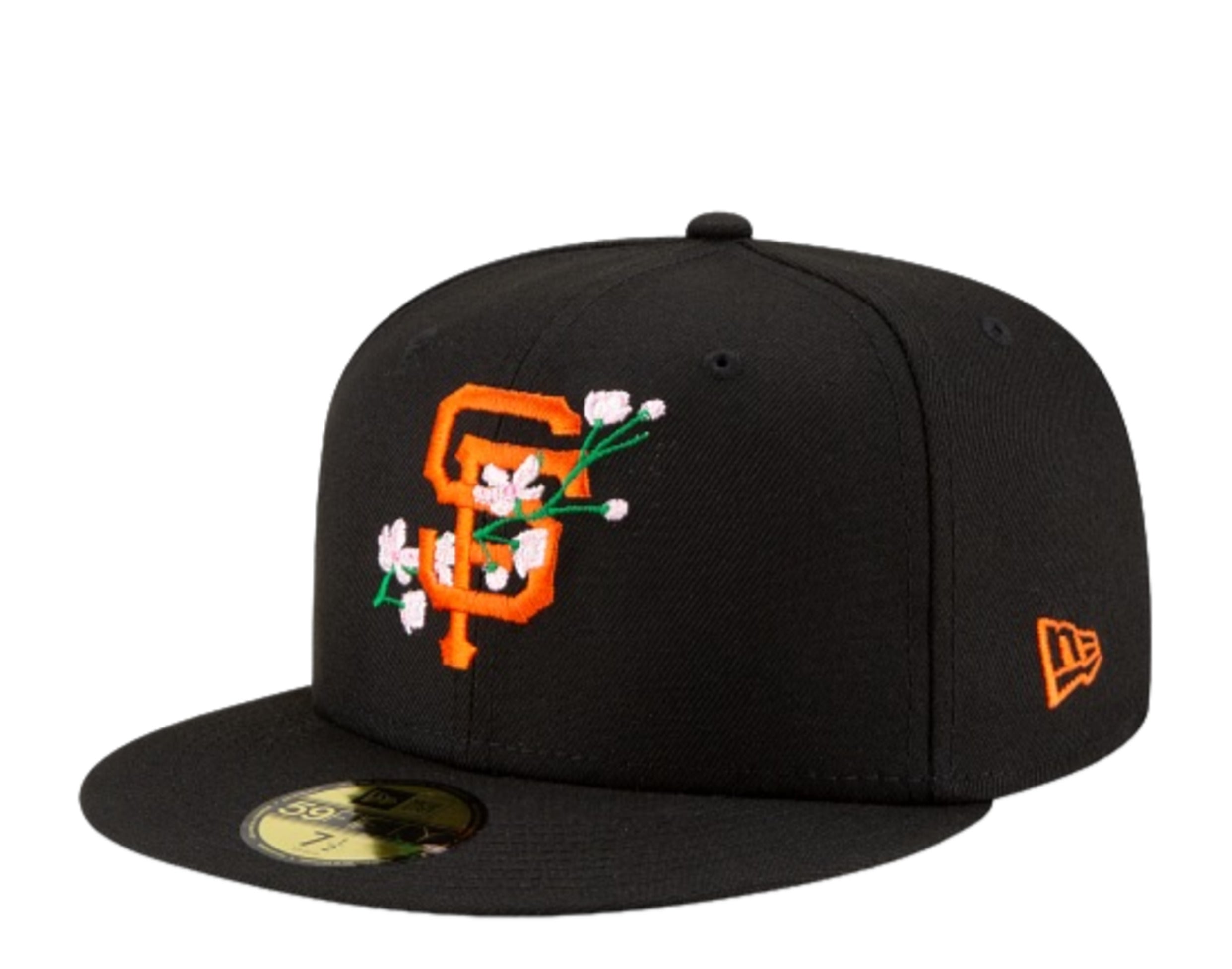 New Era 59Fifty MLB San Francisco Giants Side Patch Bloom Fitted Hat