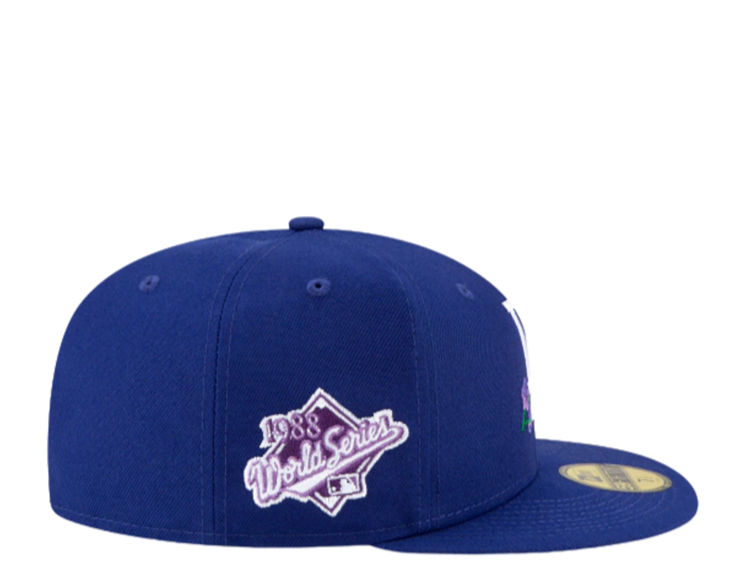 New Era 59Fifty MLB Los Angeles Dodgers Side Patch Bloom Fitted Hat