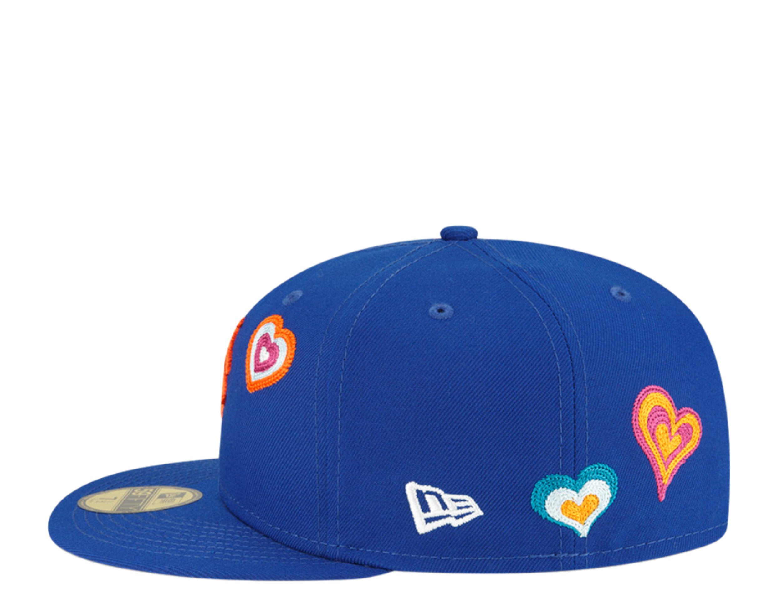 NY METS CUSTOM New Era EXCLUSIVE LAVENDAR PINK BRIM Fitted 59Fifty