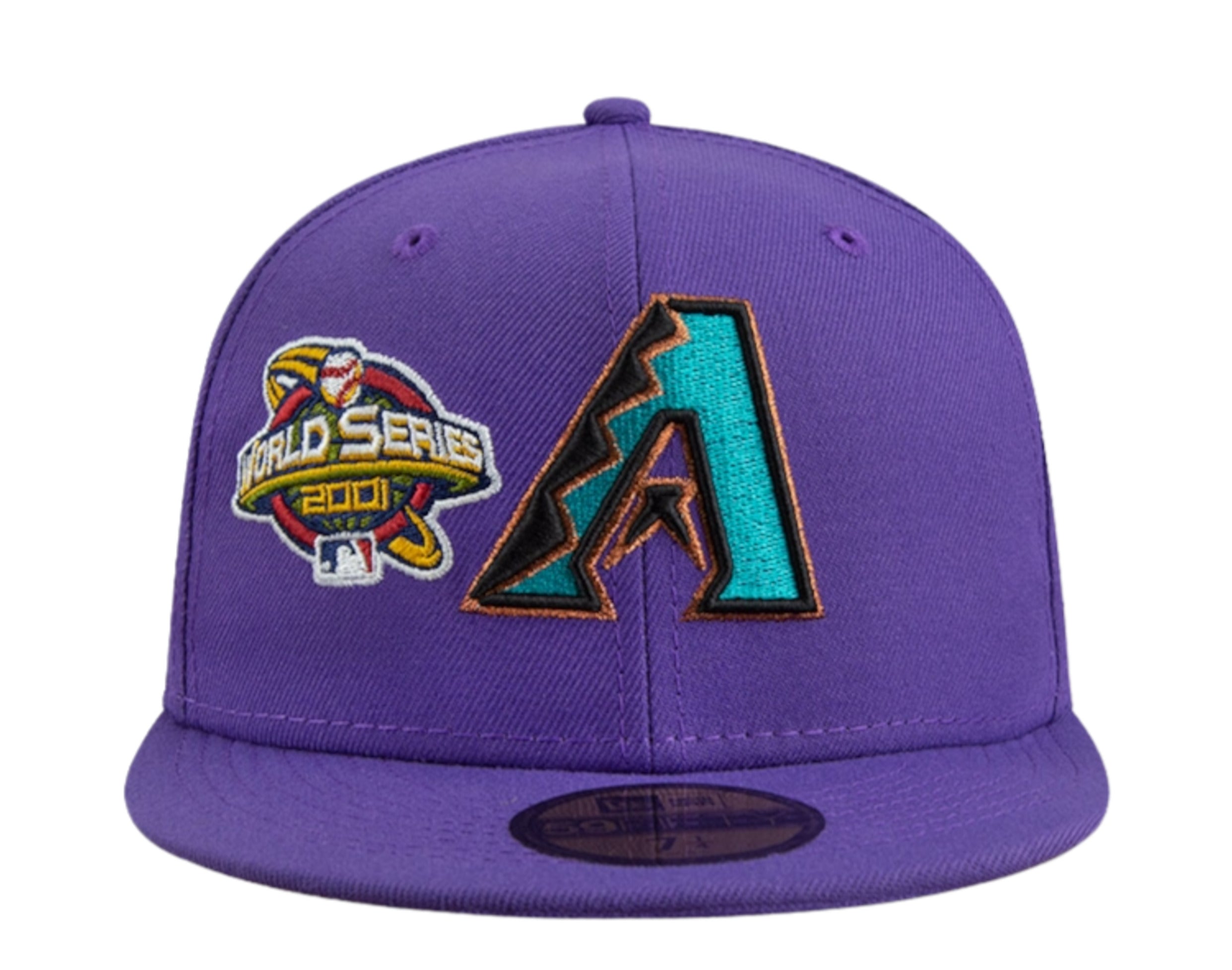 New Era 59Fifty Arizona Diamondbacks 1998 Jersey Hat - Purple, Teal, M –  Hat Club
