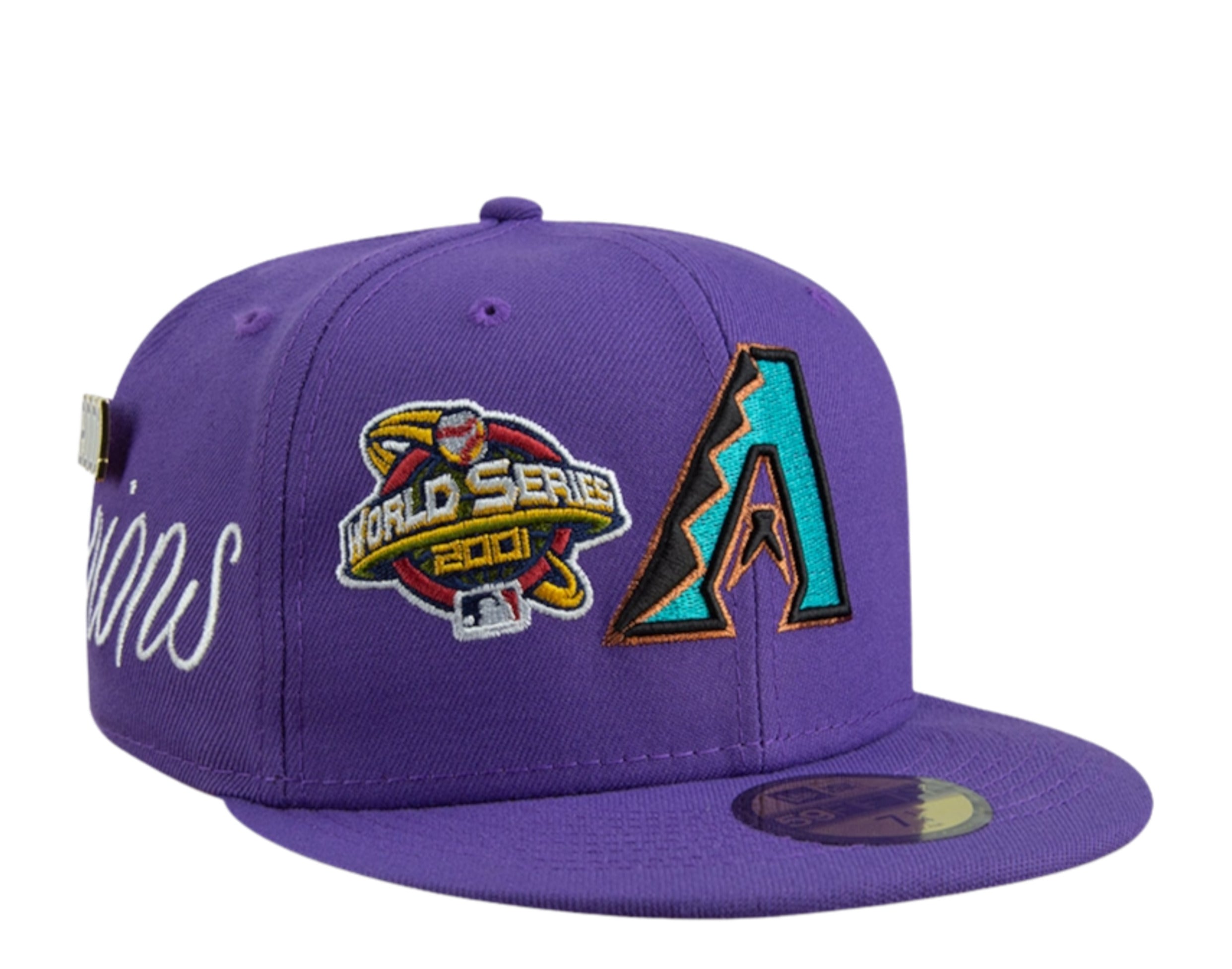 Arizona Diamondbacks Cooperstown Purple Legacy Vintage Hat Cap Adult Men's  Adjustable