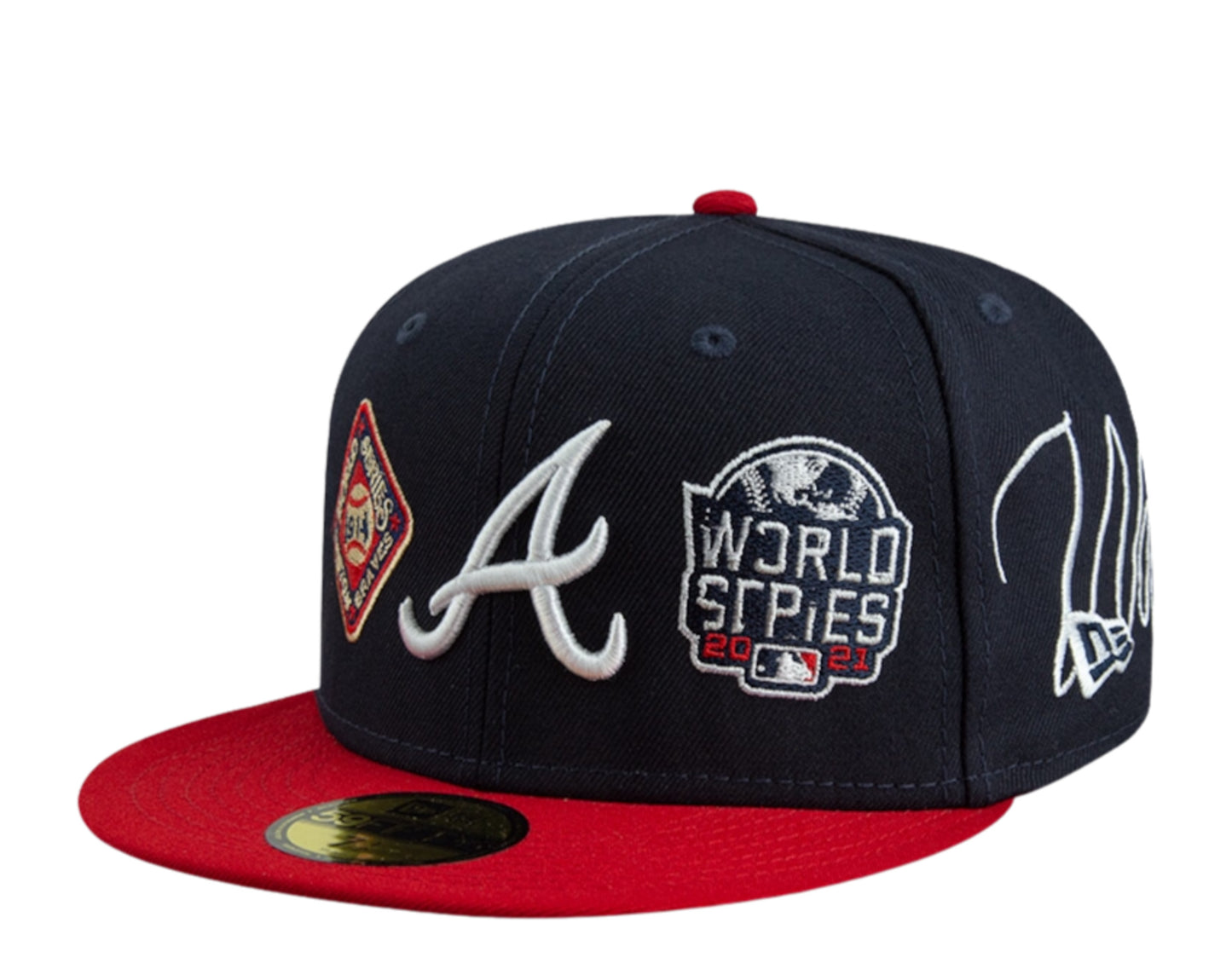 New Era 59Fifty MLB Atlanta Braves Historic Champs Fitted Hat