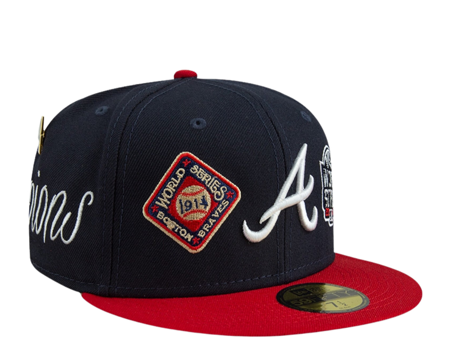 New Era 59Fifty Atlanta Braves Historic Champs Fitted 'BLU, 60288294