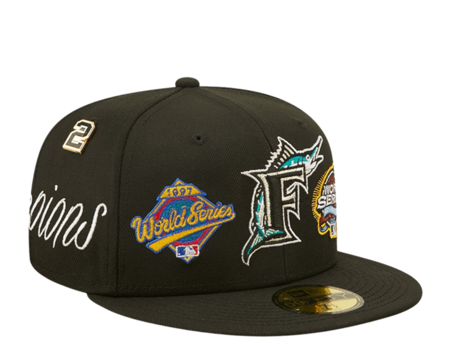 New Era 59Fifty MLB Florida Marlins Historic Champs Fitted Hat