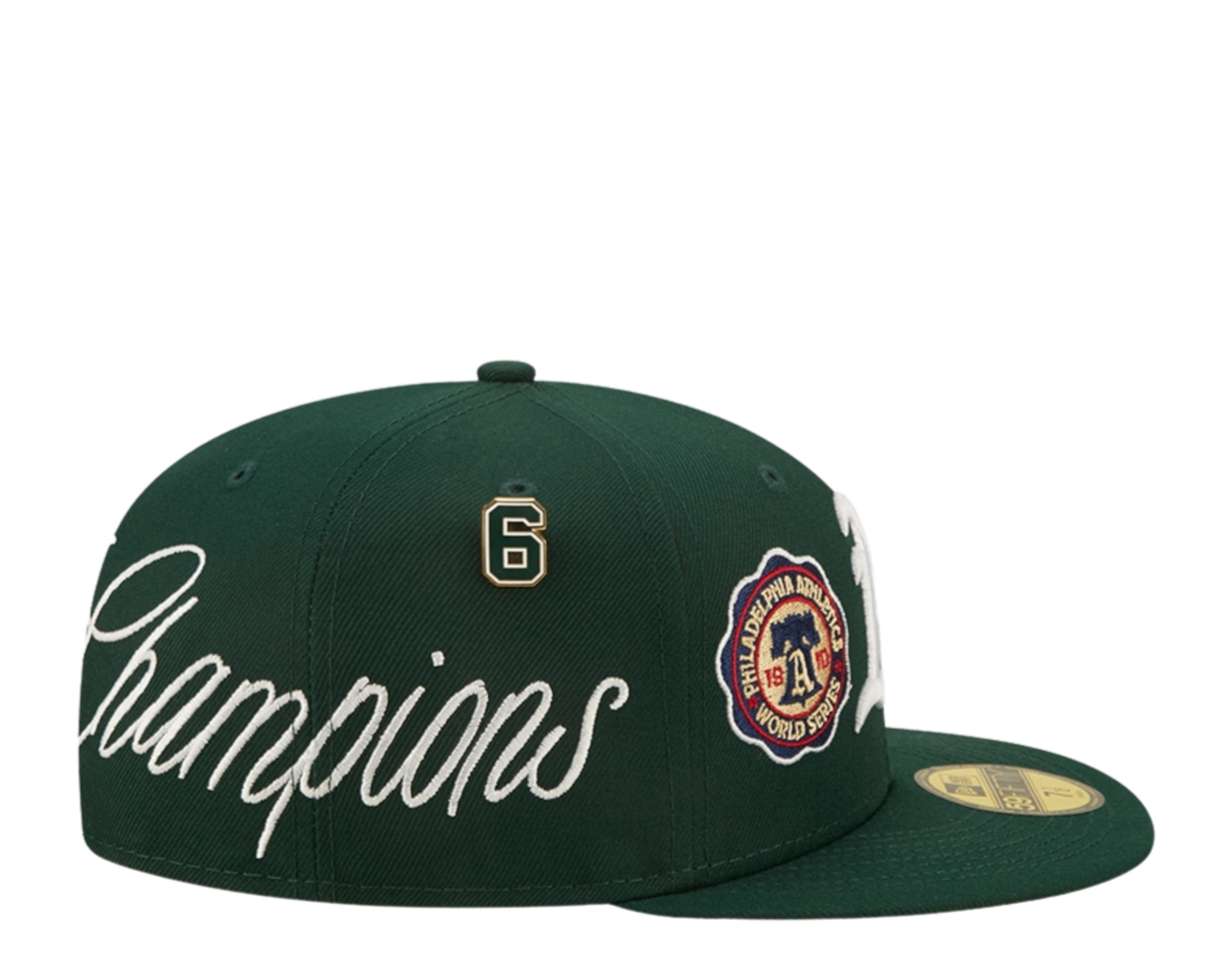 New Era 59Fifty Oakland Athletics HIS Champs Fitted 'Green, 60288304