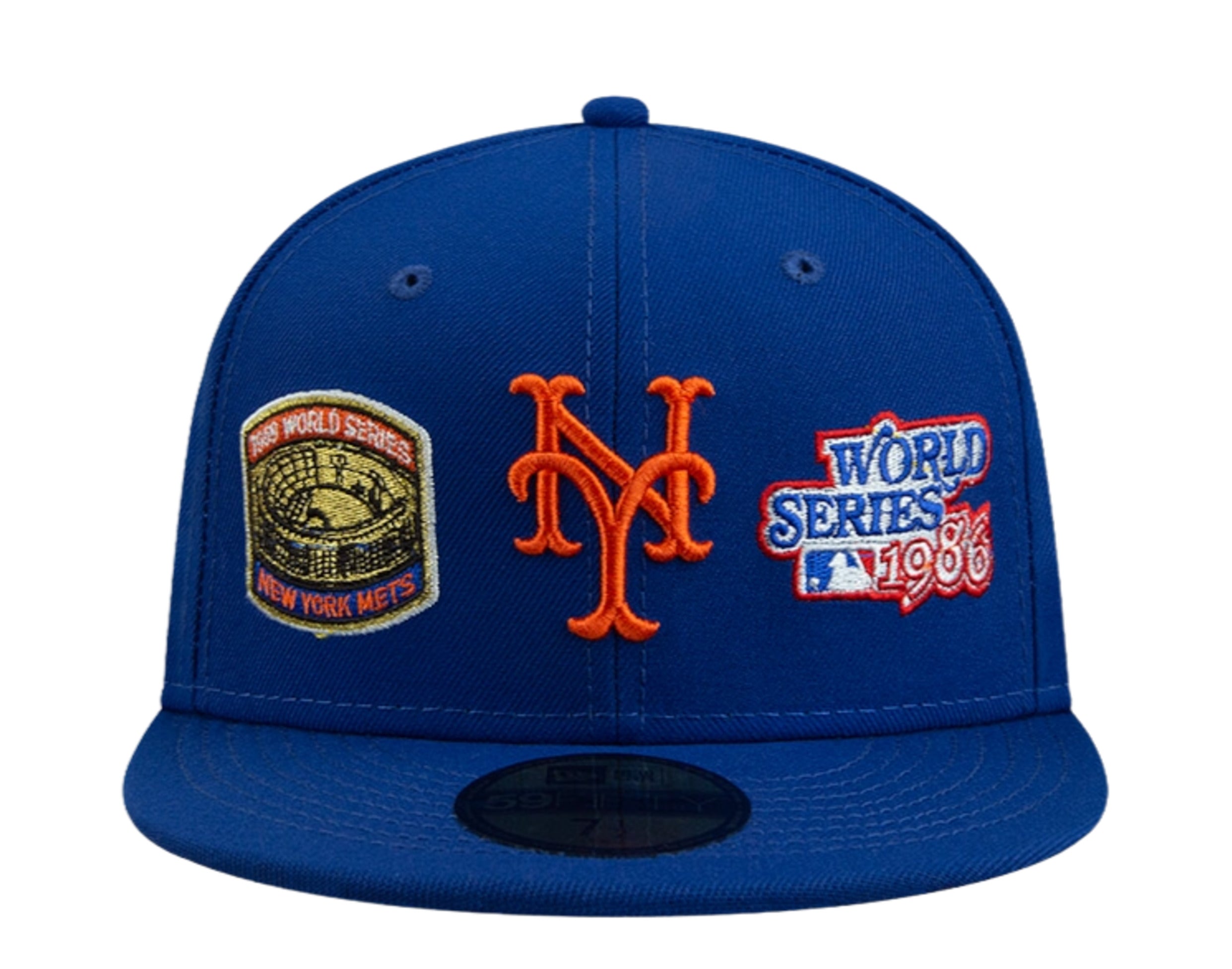 New York Mets HISTORIC CHAMPIONS Royal Fitted Hat by New Era