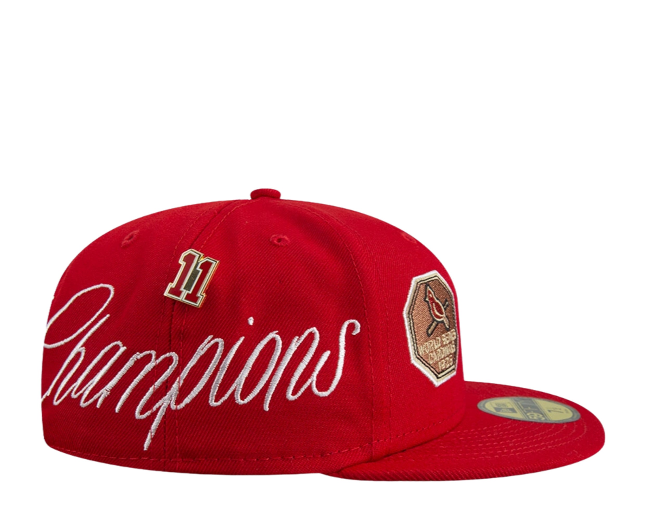 New Era St. Louis Cardinals MLB Cooperstown 59FIFTY Retro Crown Unisex Cap  Red 60364466