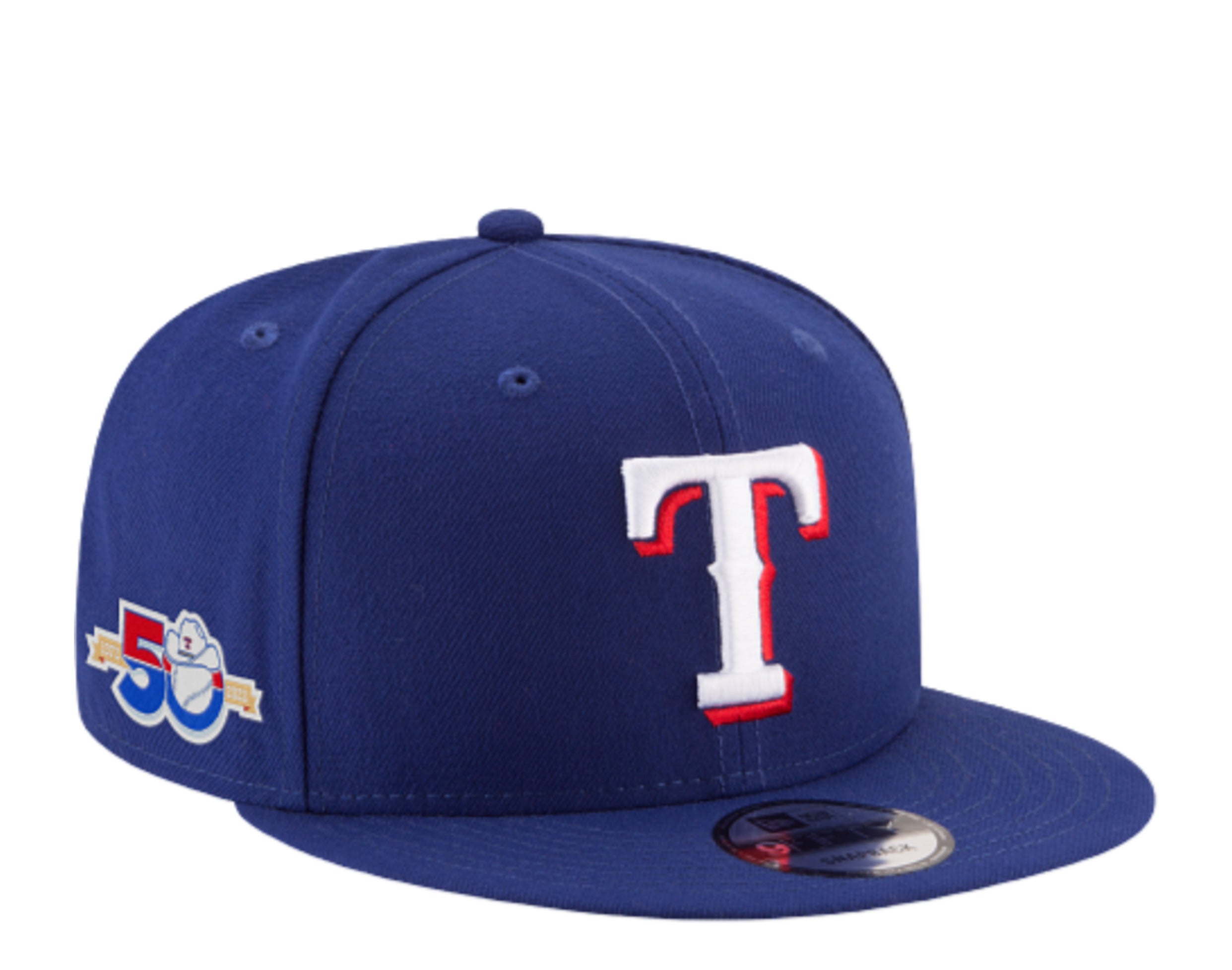 New Era 9Fifty MLB Texas Rangers 50th Anniversary Snapback Hat