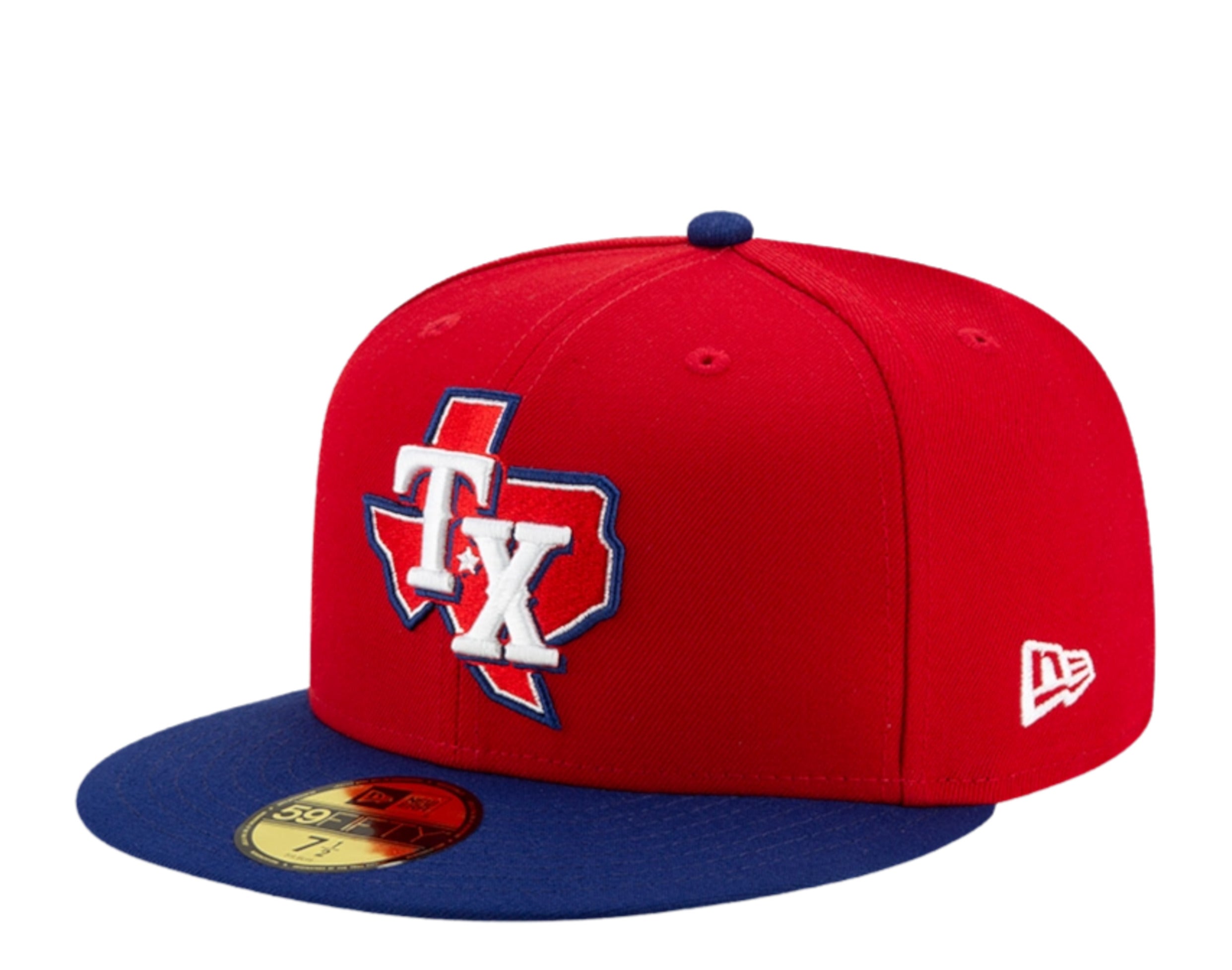 New Era Texas Rangers 50th Anniversary Metallic Two Tone Edition 59Fifty  Fitted Hat