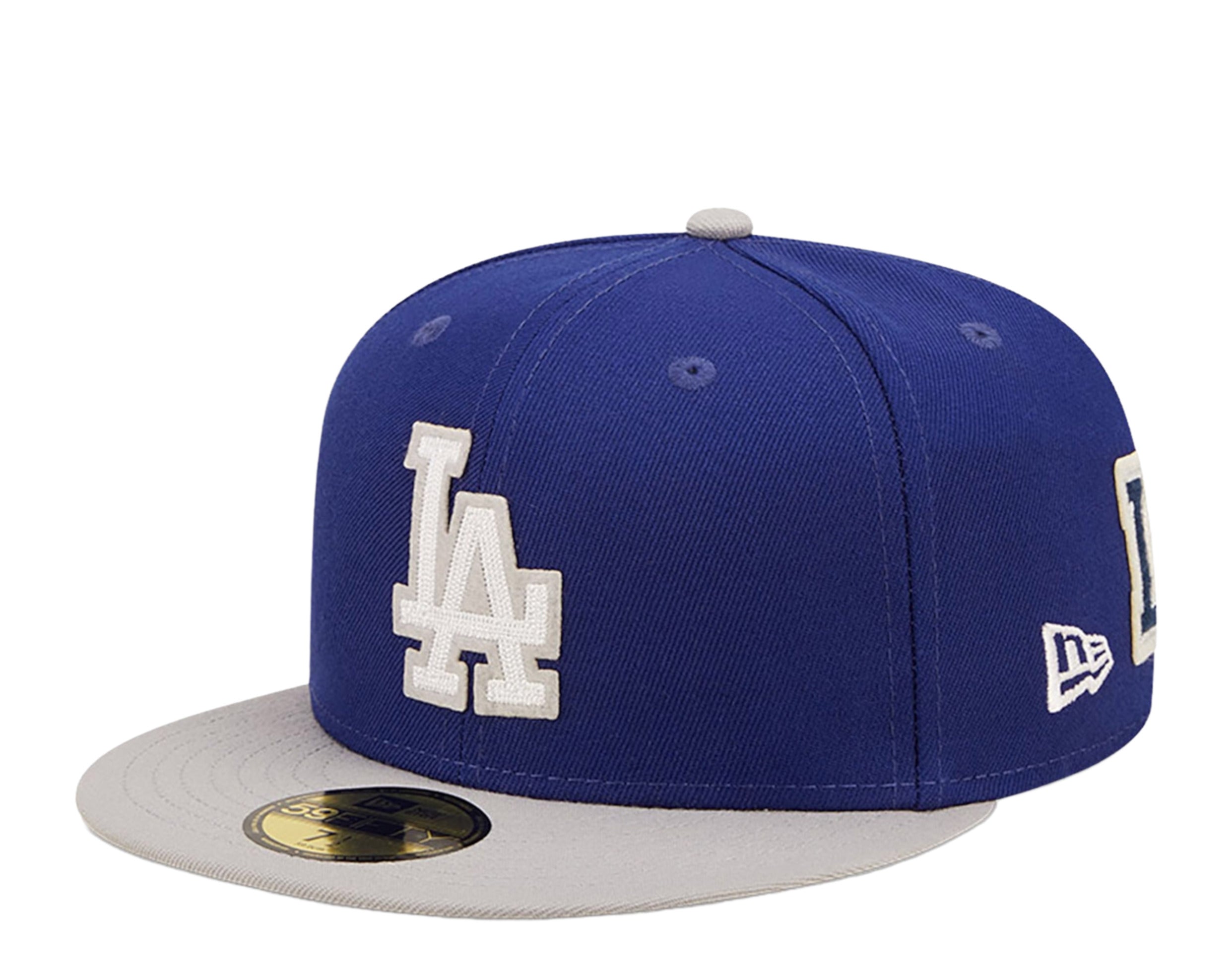 New Era 59Fifty MLB Los Angeles Dodgers Letterman Fitted Hat